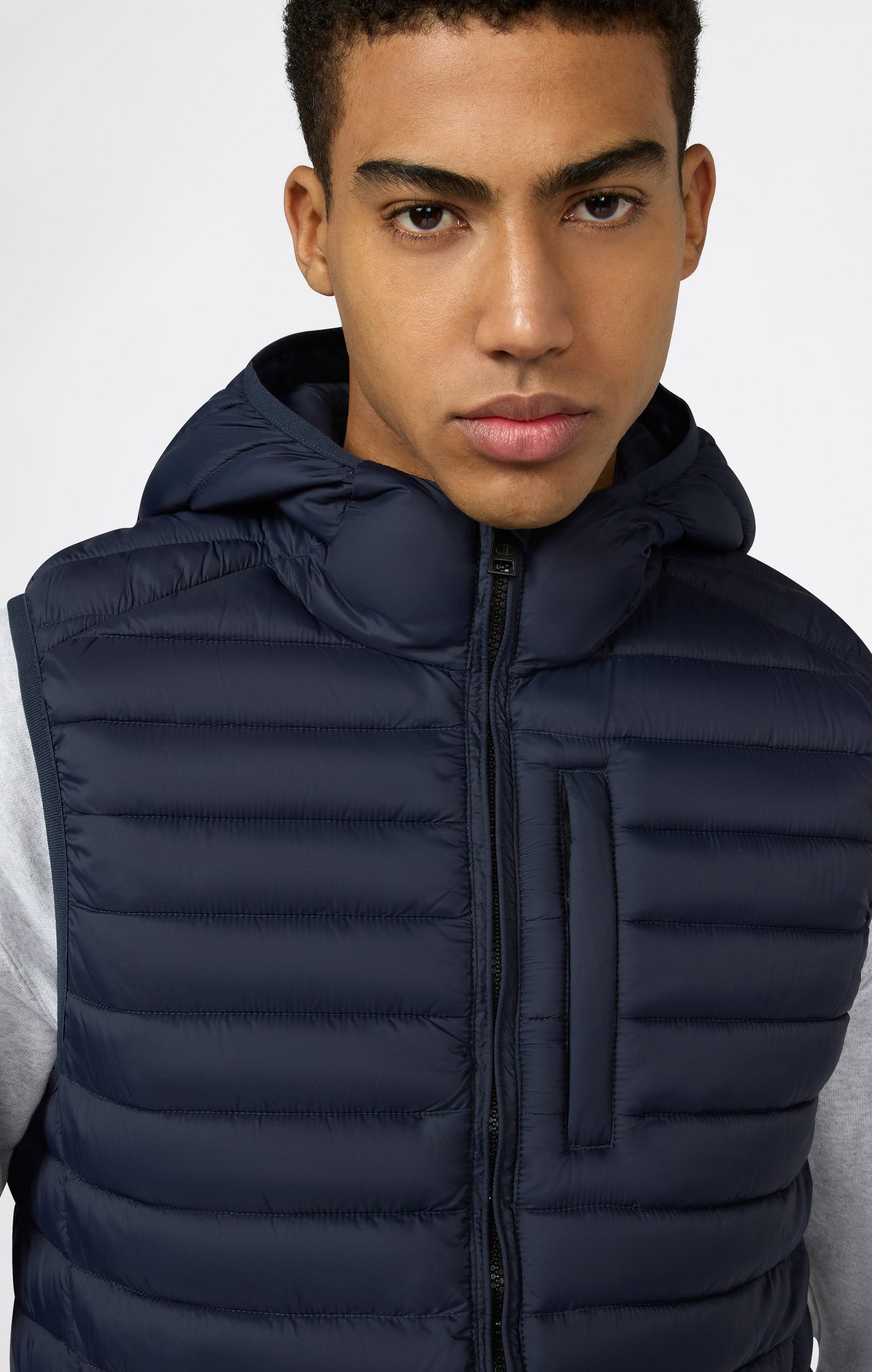Men's Padded Hooded Vest