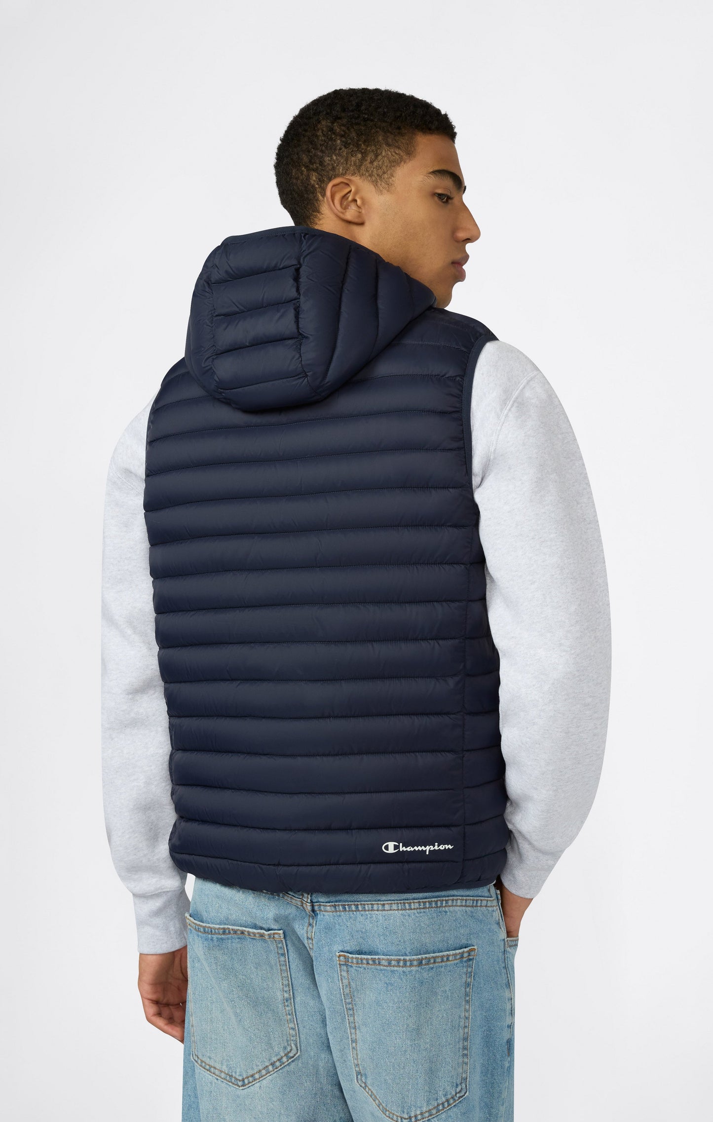 Men's Padded Hooded Vest