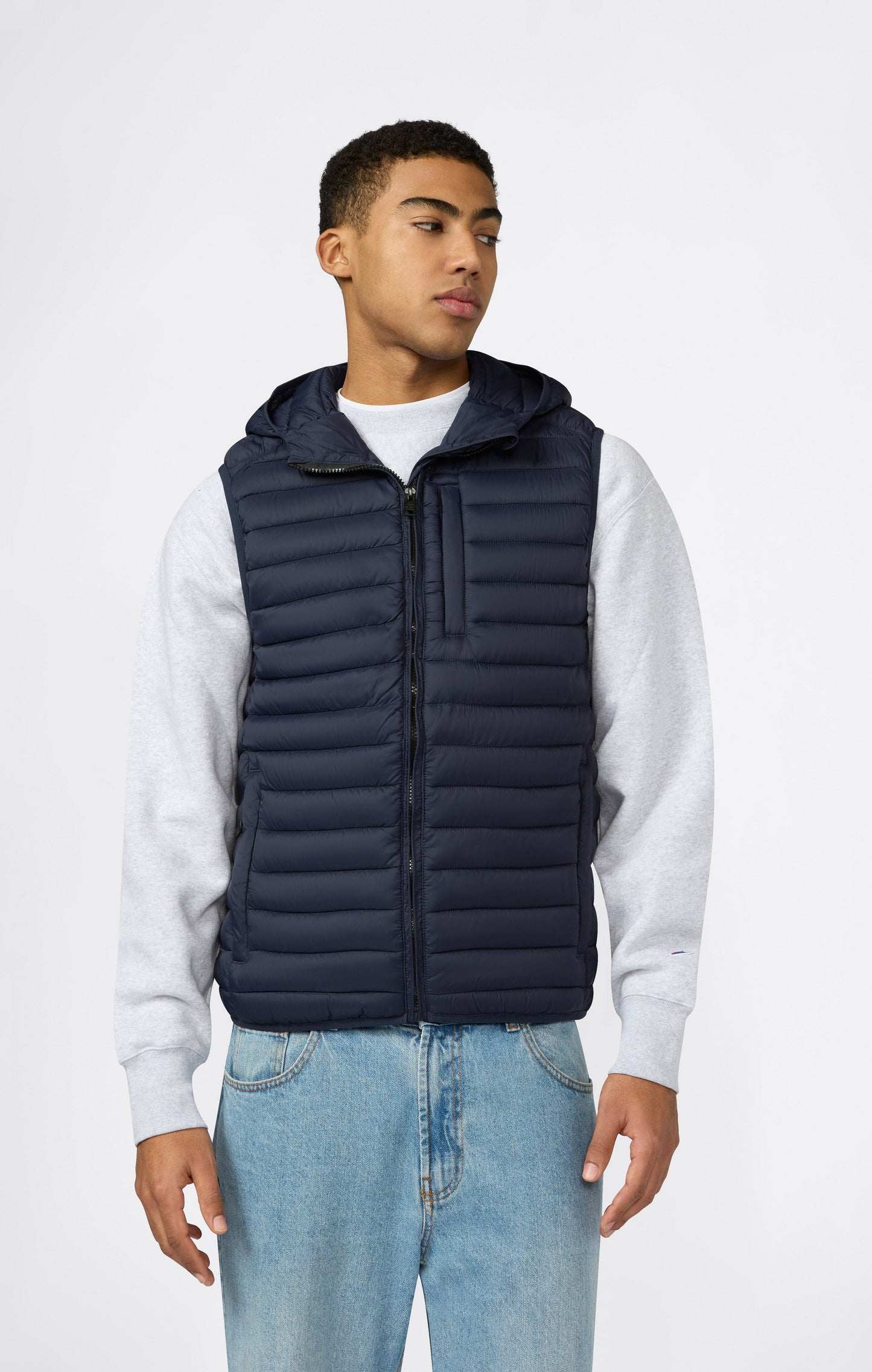 Men's Padded Hooded Vest
