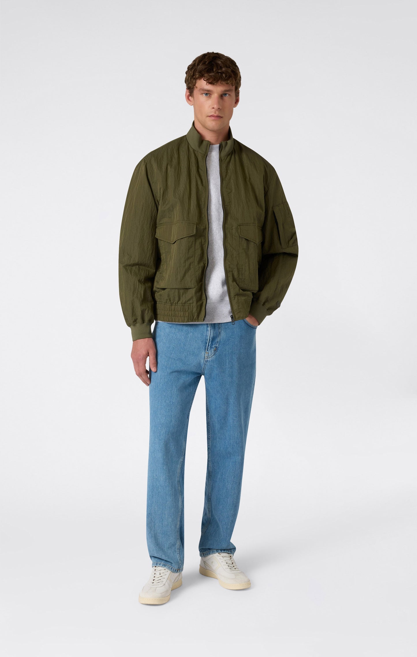 Men's Full Zip Nylon Jacket