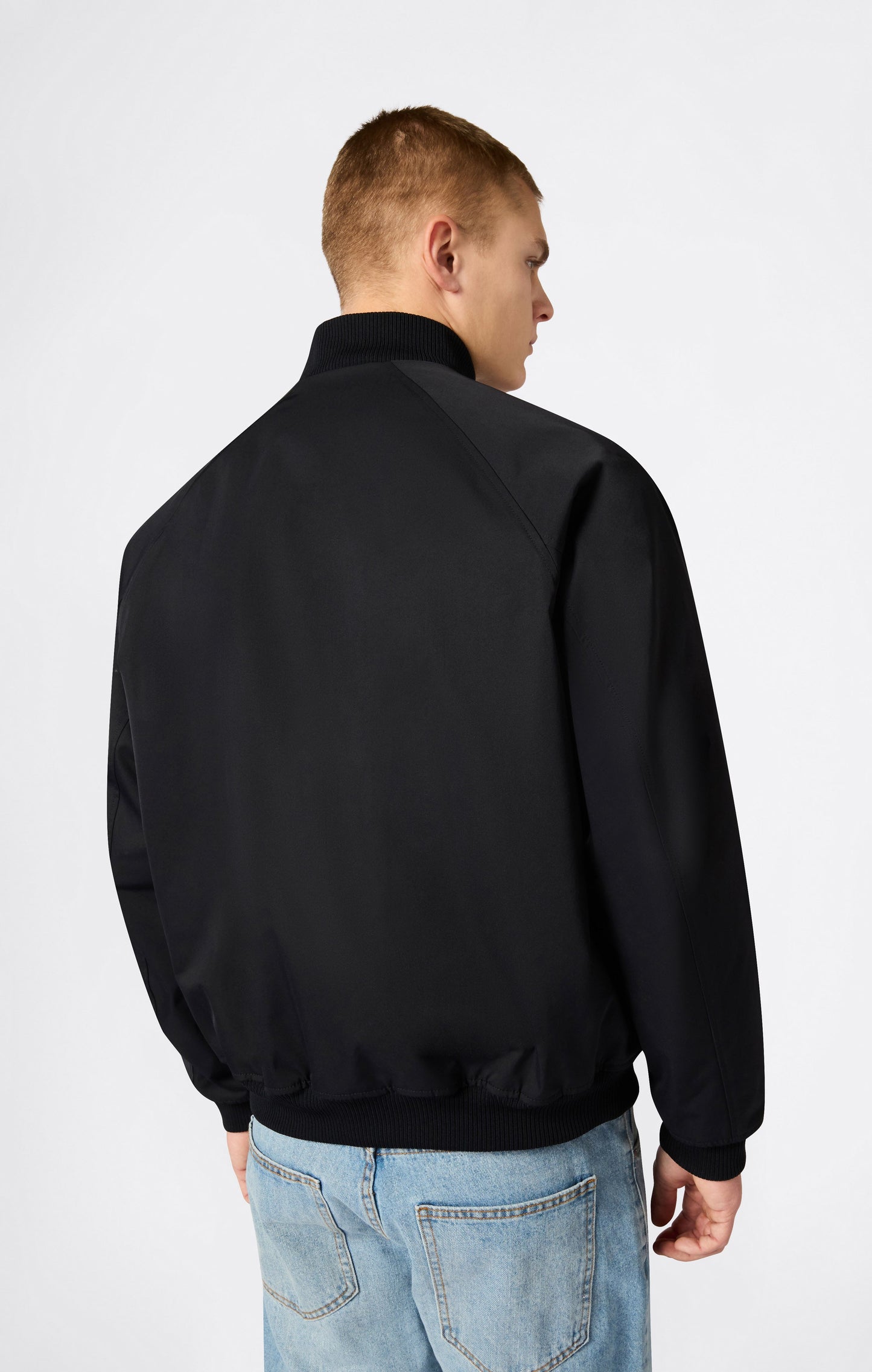 Herren-Jacke mit durchgehendem Reißverschluss