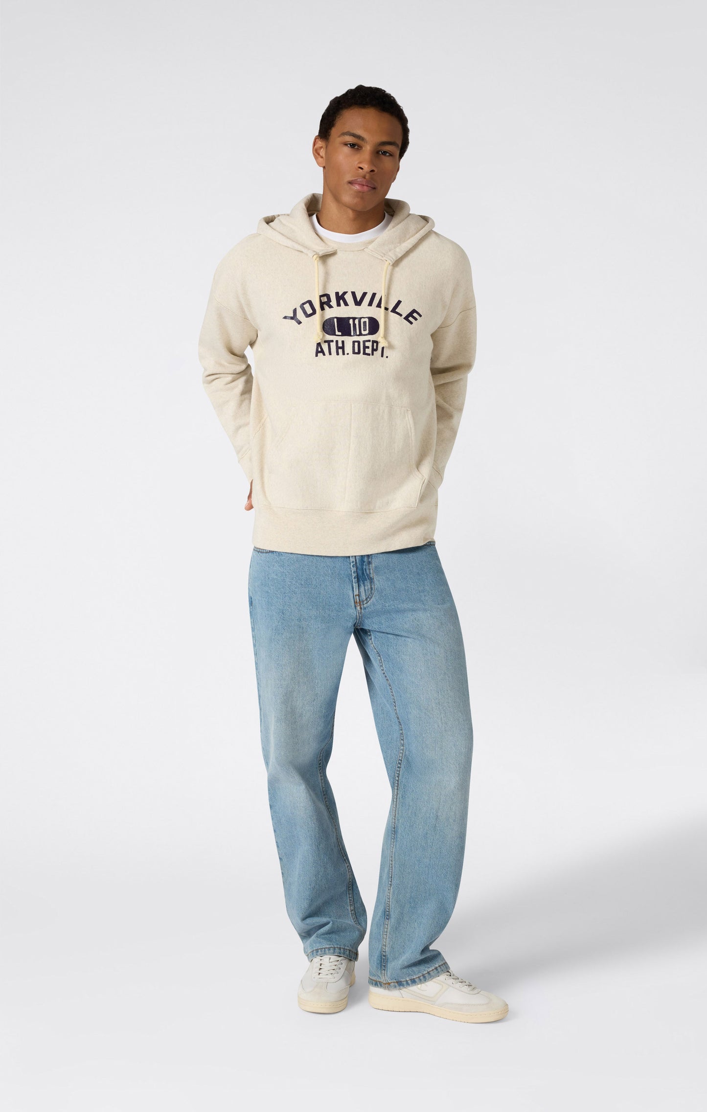 Men's Reverse Weave Hooded Sweatshirt Time Capsule