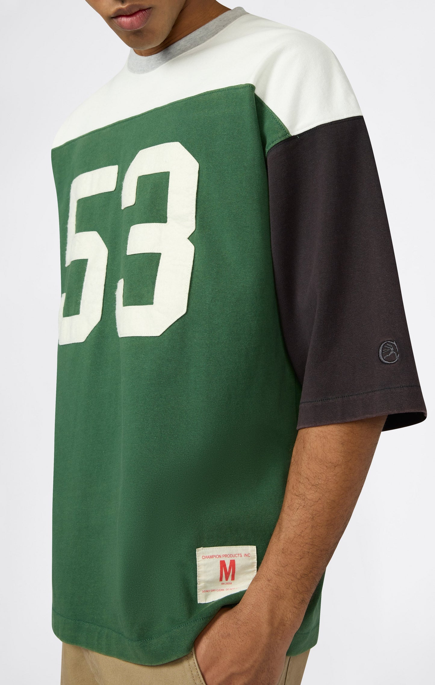 Men's 3/4 Sleeve Football-Inspired T-Shirt Time Capsule
