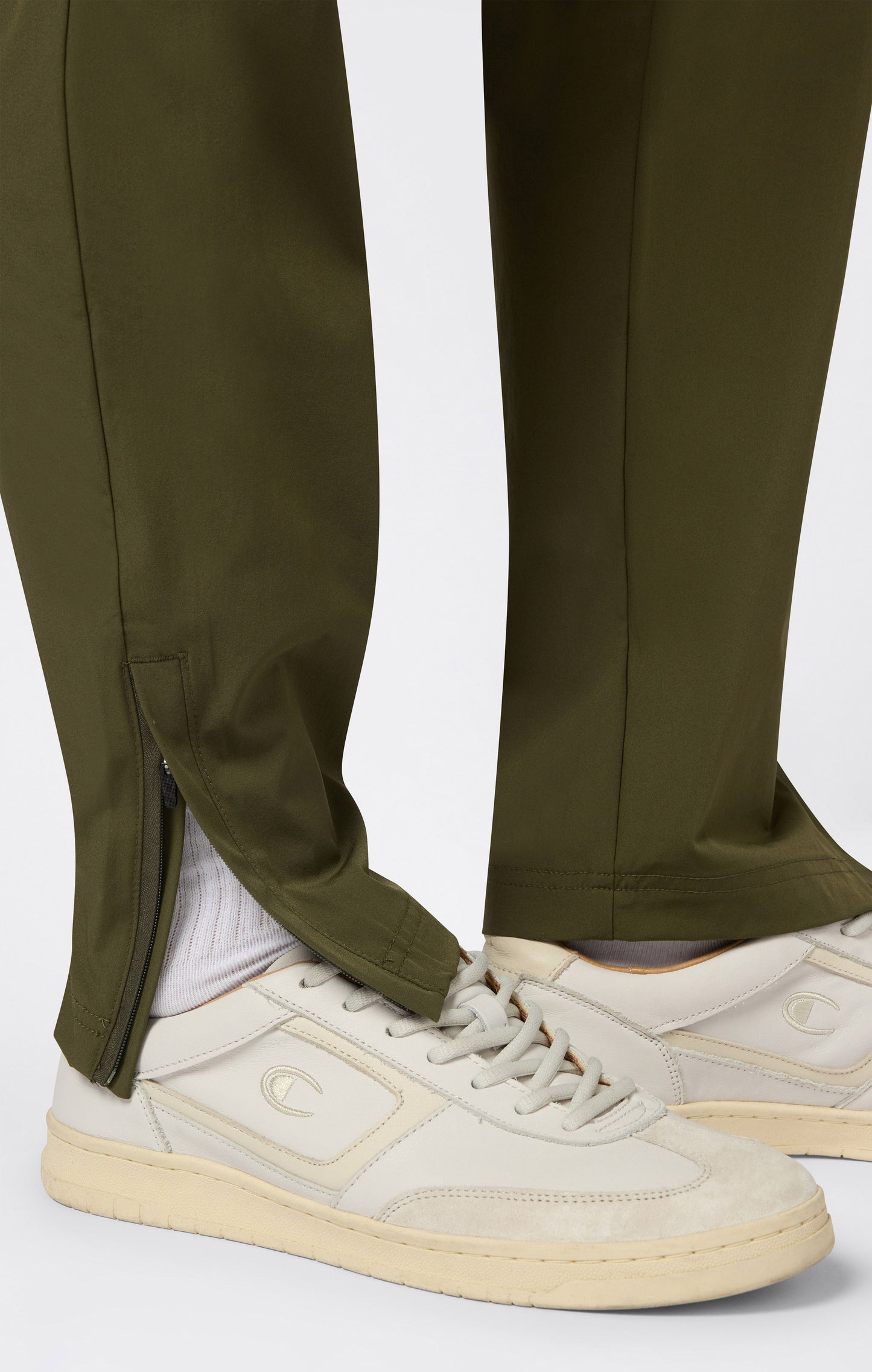 Men's Straight Hem Stretch Fabric Pants