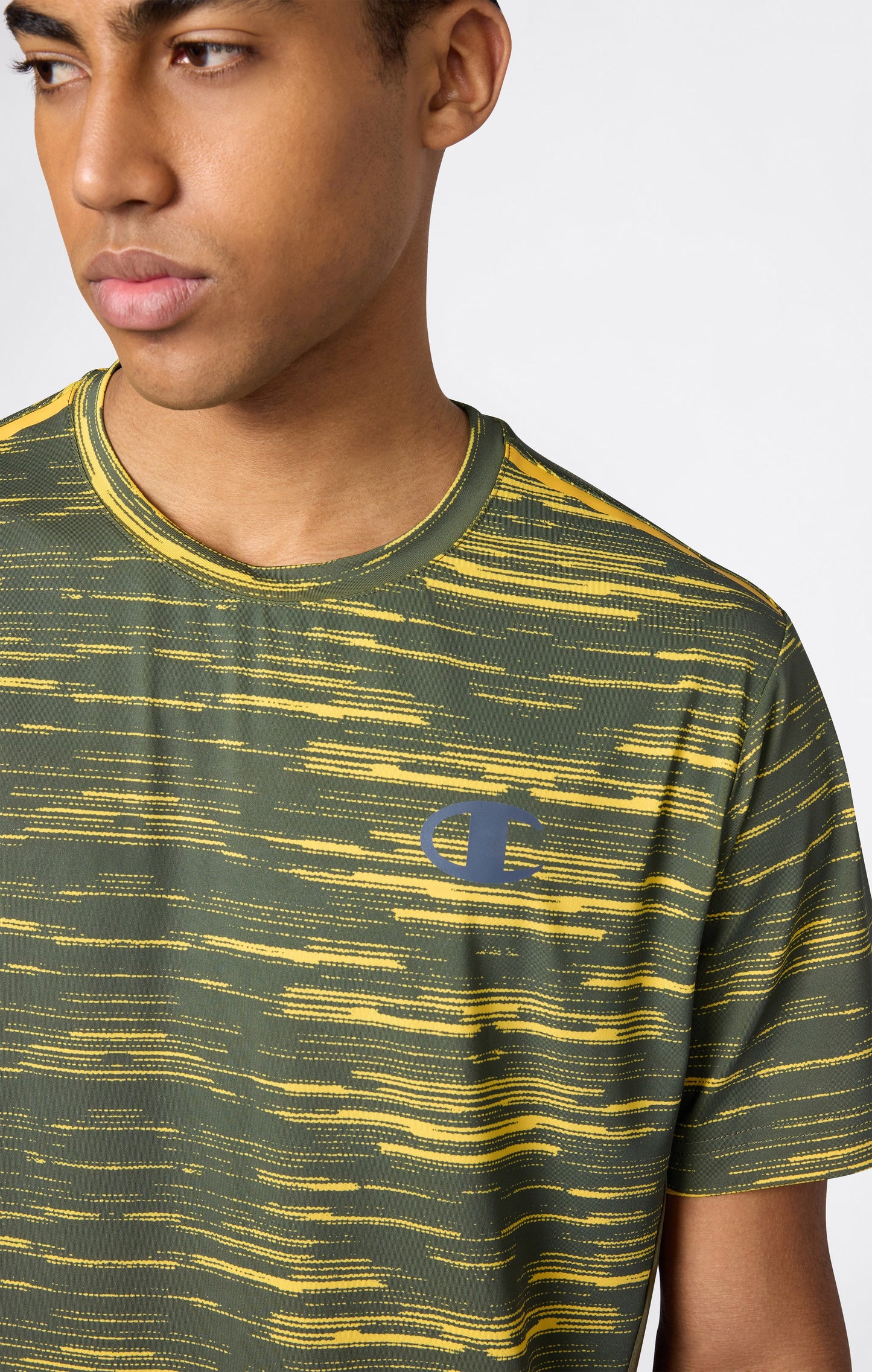 Training Quick-Dry Allover Print T-Shirt for Men