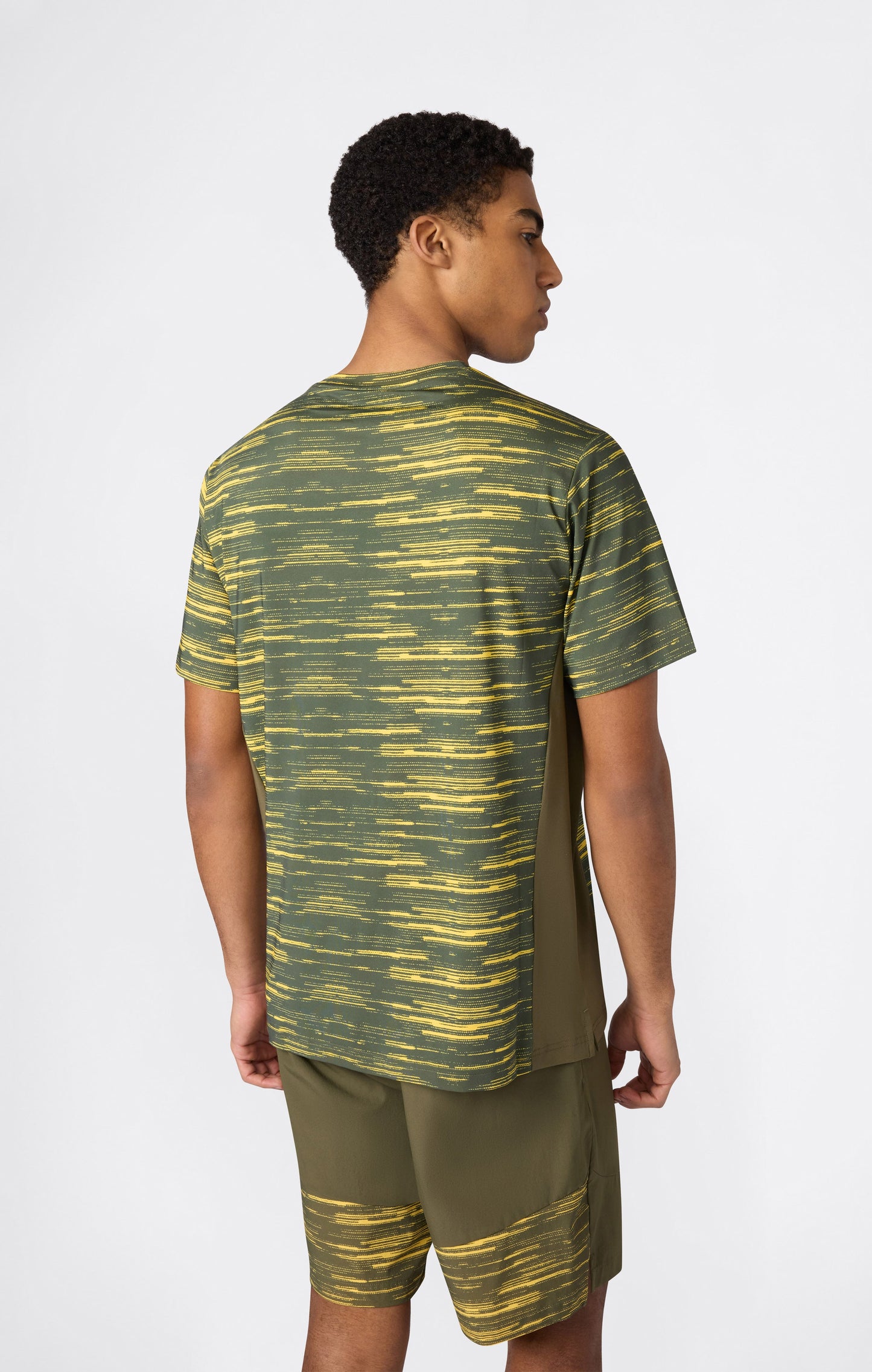 Training Quick-Dry Allover Print T-Shirt for Men