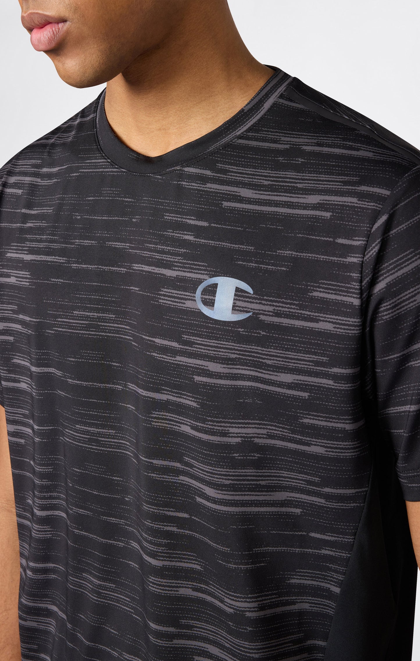 Training Quick-Dry Allover Print T-Shirt for Men