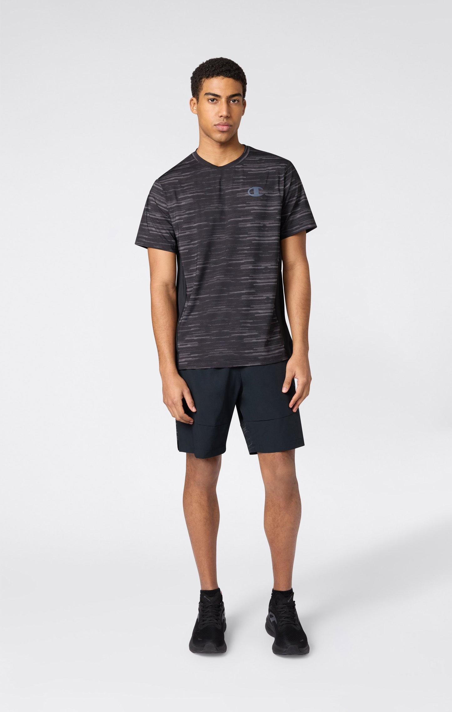 Training Quick-Dry Allover Print T-Shirt for Men