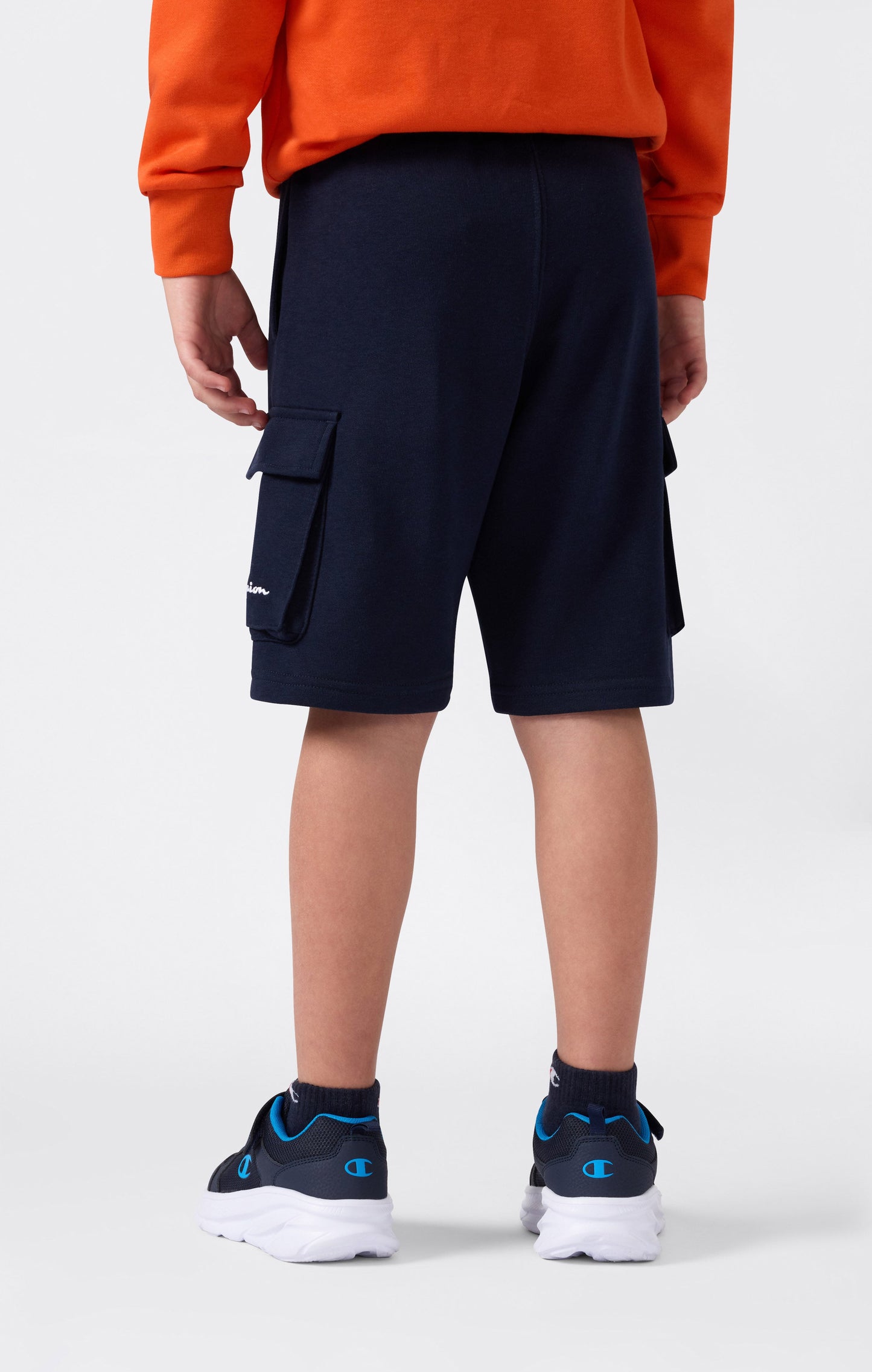 Boys' Lightweight Fleece Cargo Shorts