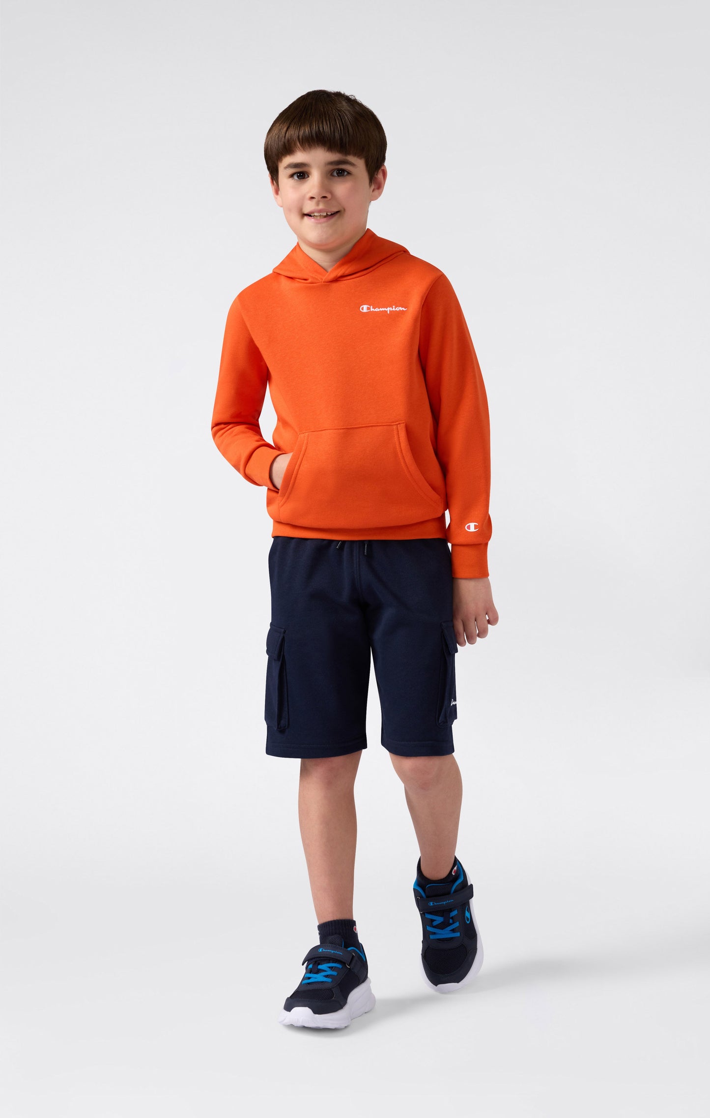 Boys' Lightweight Fleece Cargo Shorts