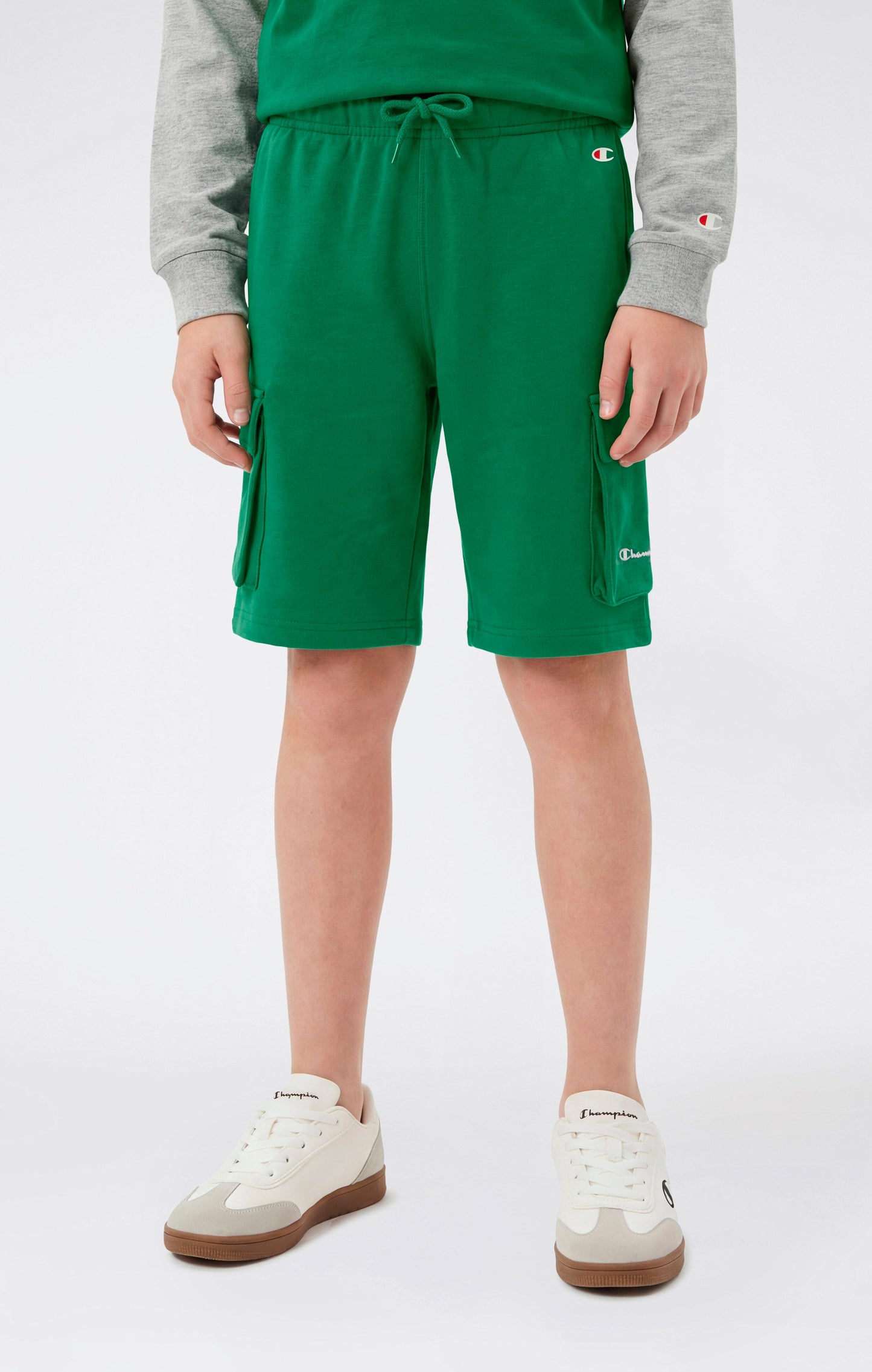 Boys' Lightweight Fleece Cargo Shorts
