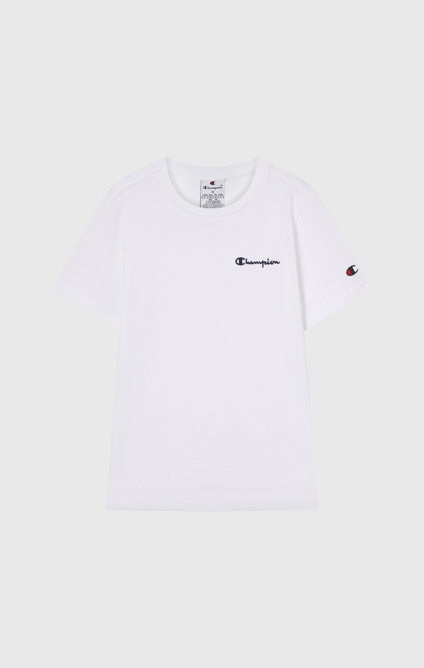 Boys' Crewneck Small Script Logo T-Shirt Icons