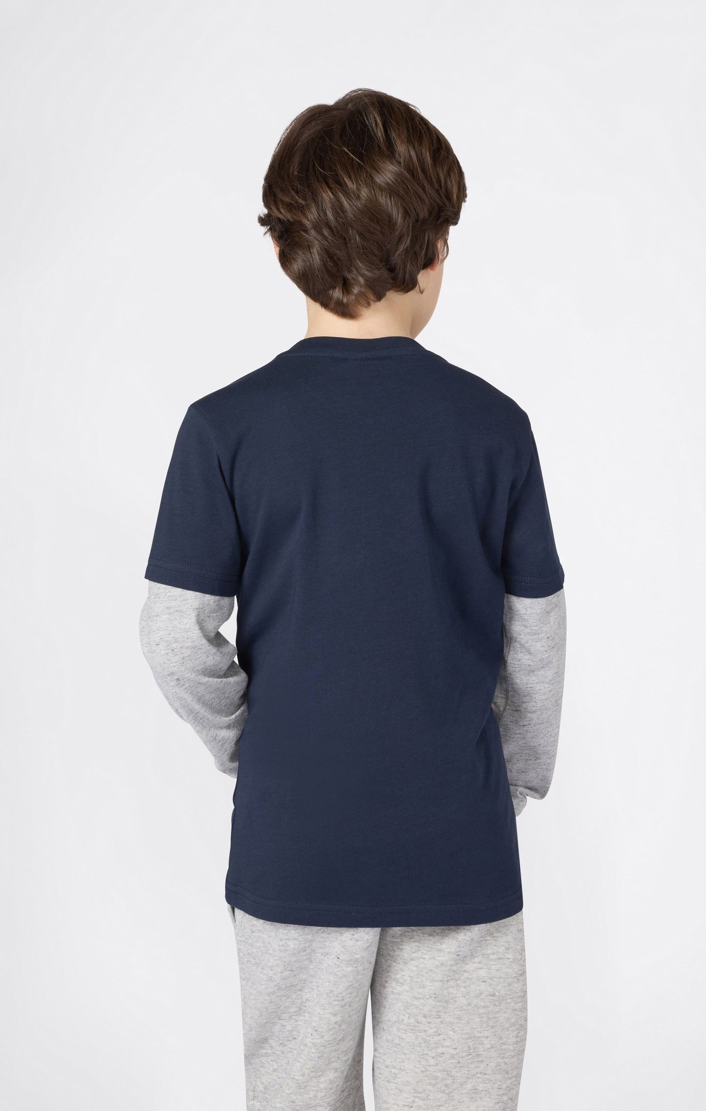 Boys' Long Sleeve T-Shirt Script Logo