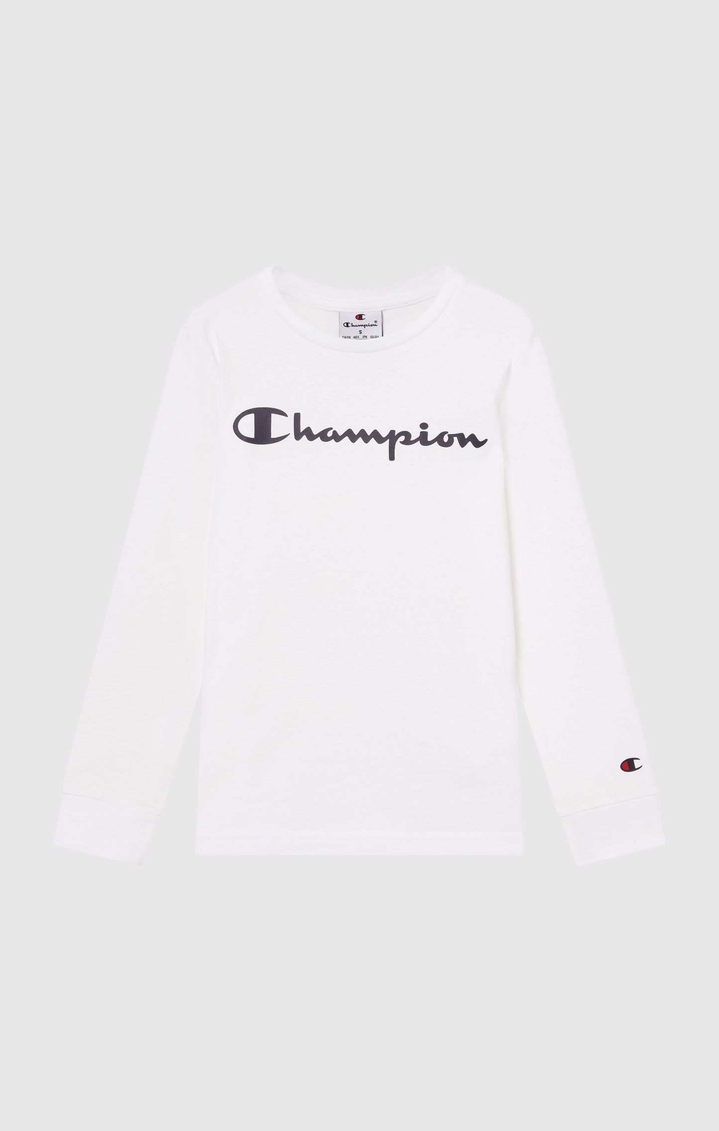 Boys' Long Sleeve T-Shirt Script Logo