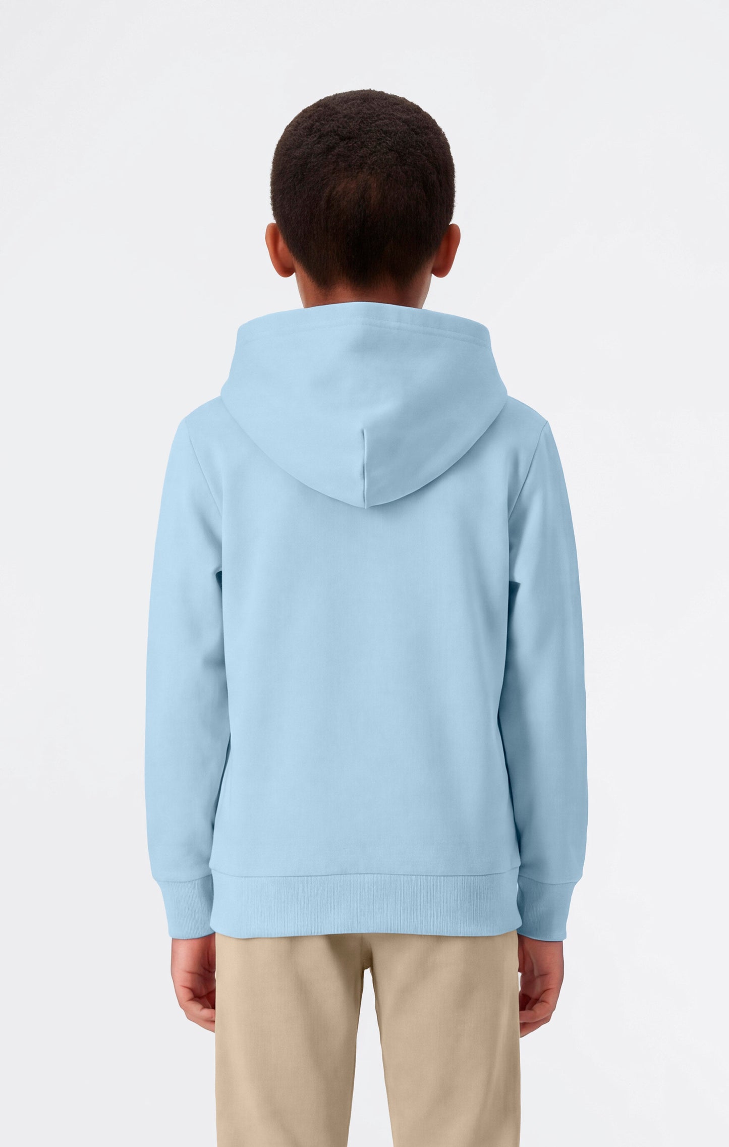 Boys' Lightweight Hooded Sweatshirt with Maxi Printed Logo