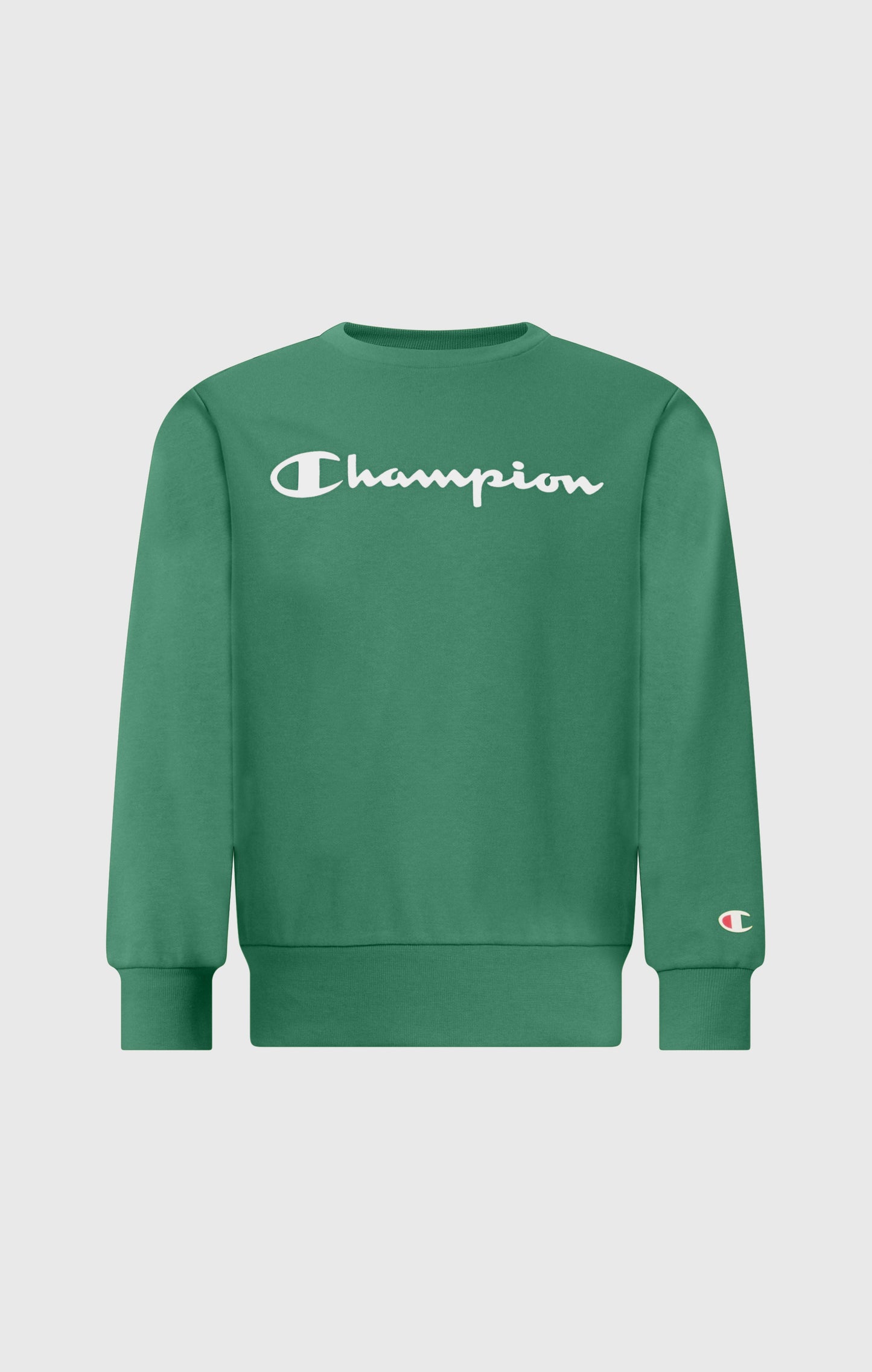 Boys' Lightweight Crewneck Sweatshirt with Maxi Printed Logo
