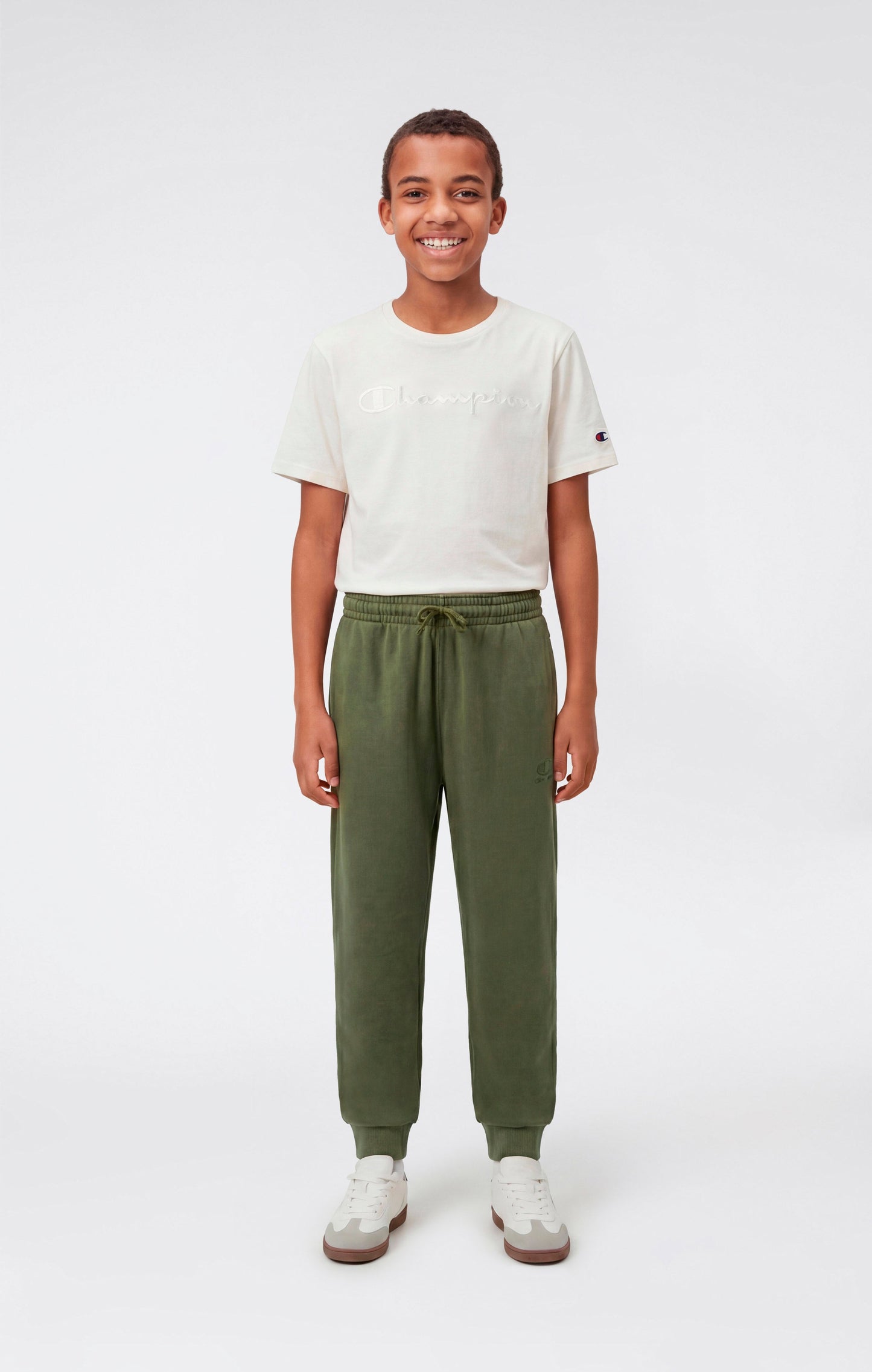 Boys' Washed Effect Rib Cuff Pants Icons