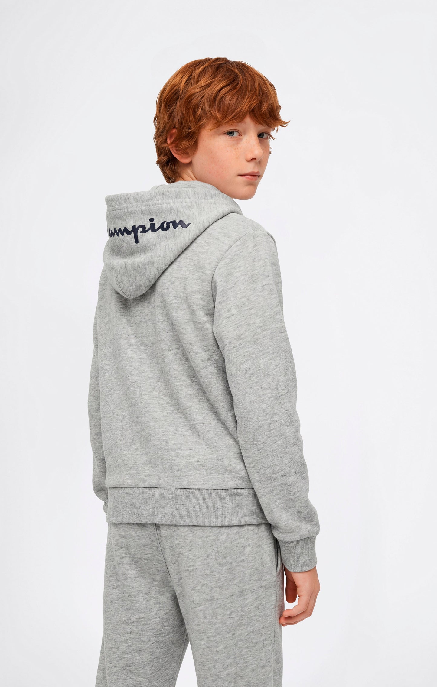 Boys' Lightweight Full Zip Hooded Sweatshirt Icons