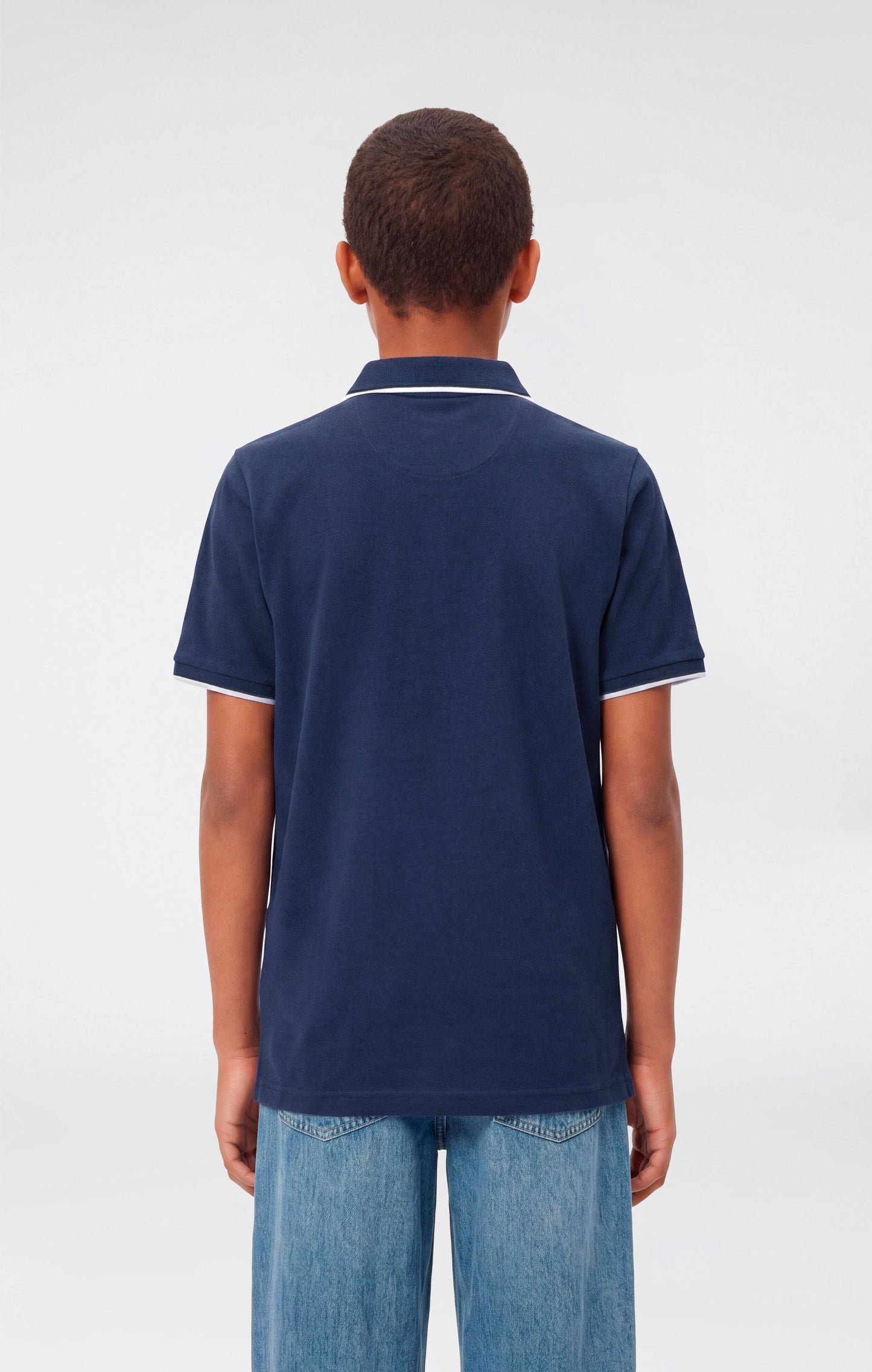 Boys' Cotton Piqué Polo