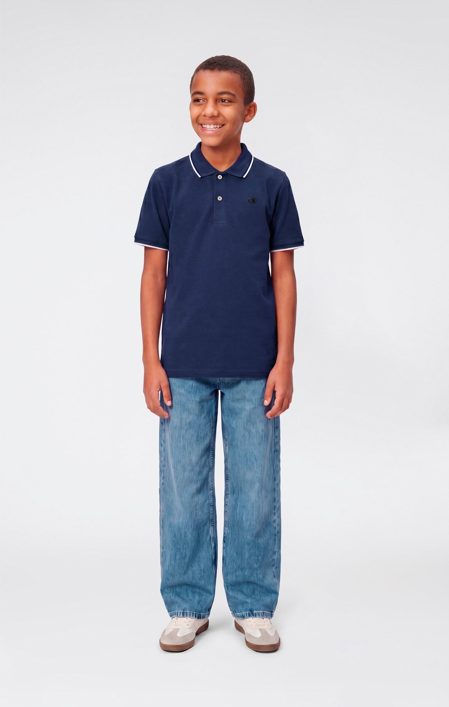 Boys' Cotton Piqué Polo