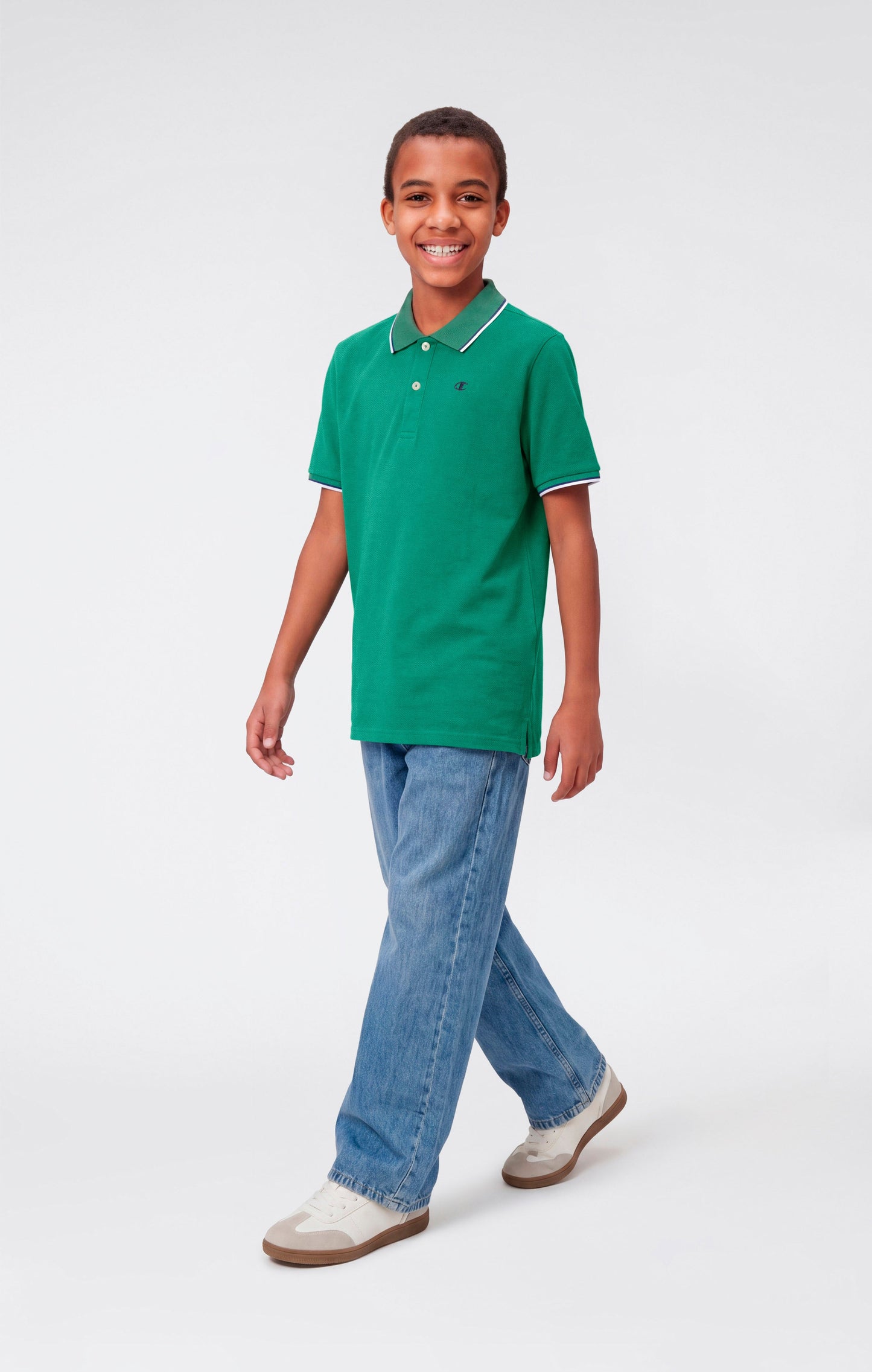 Boys' Cotton Piqué Polo