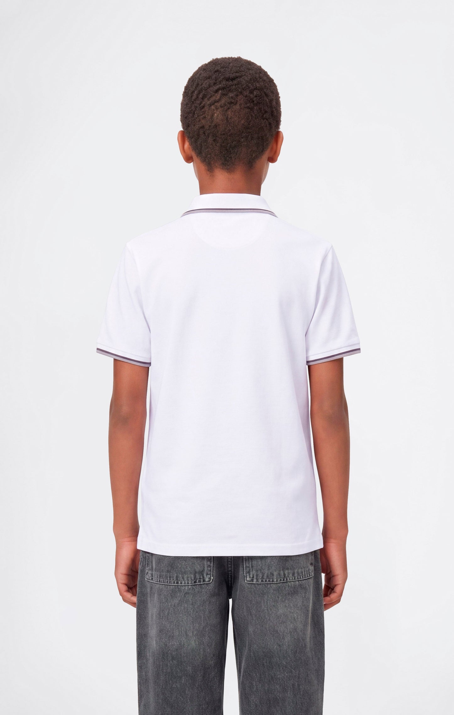 Boys' Cotton Piqué Polo
