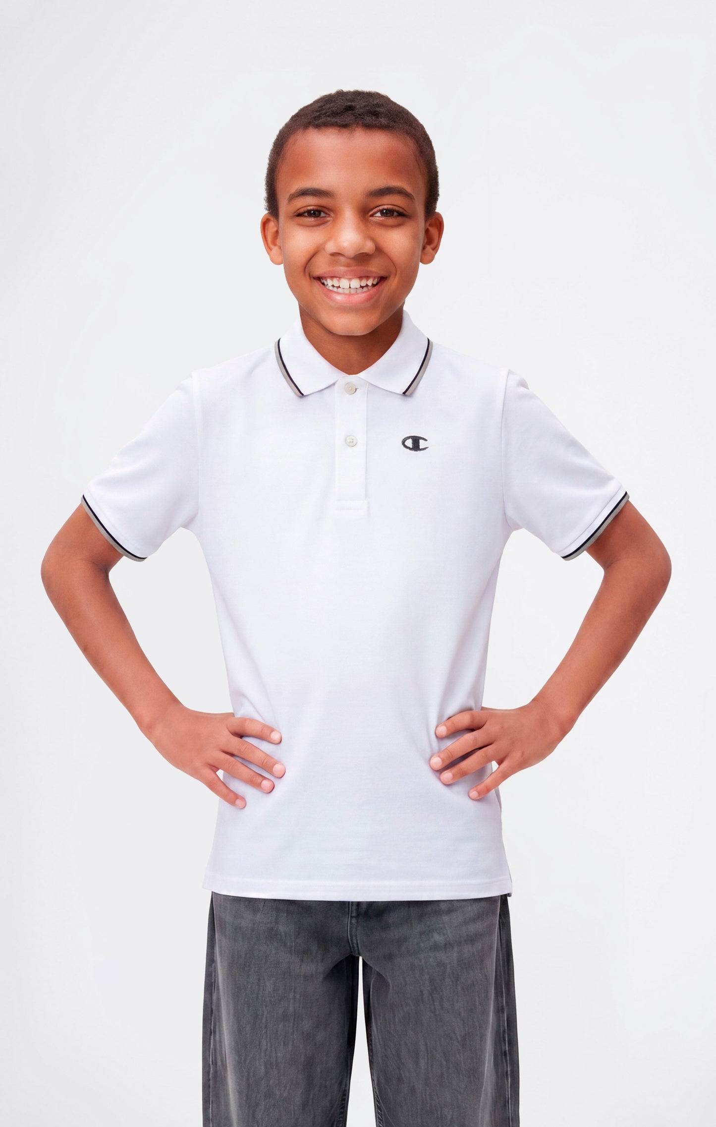 Boys' Cotton Piqué Polo