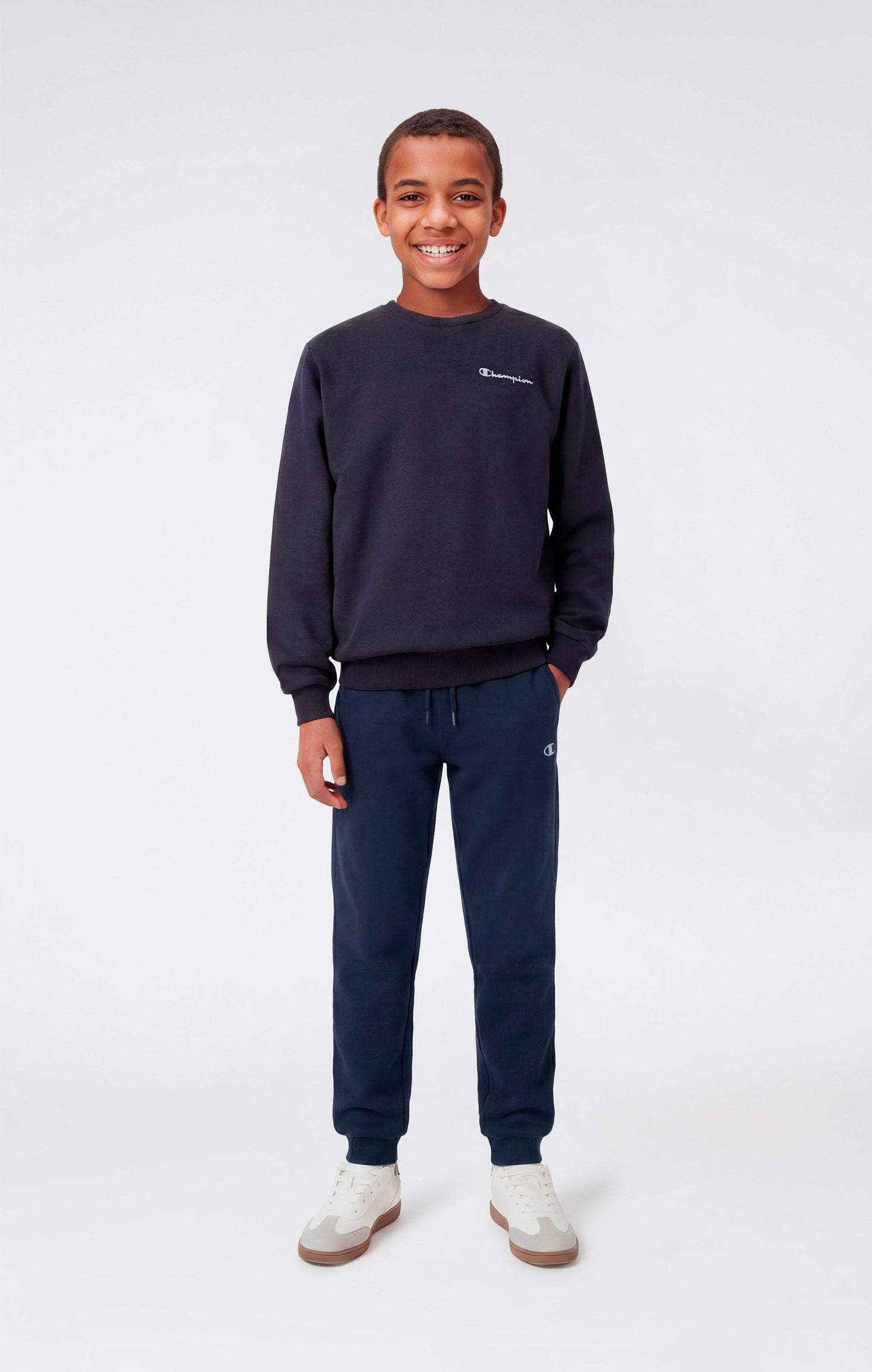 Boys' Lightweight Jogger Pants with Rib Cuffs Icons