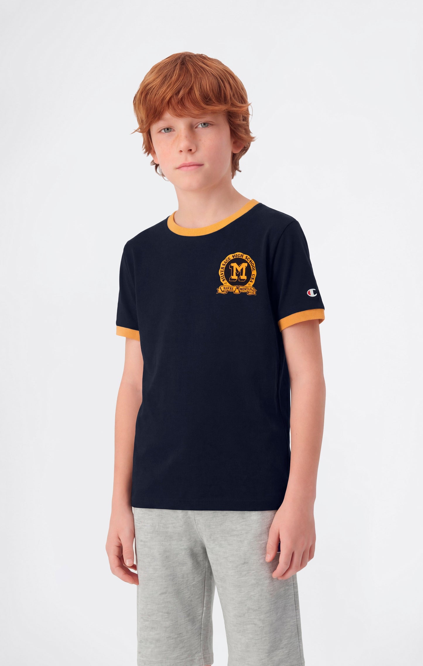 Boys' Ringer T-Shirt with Graphic