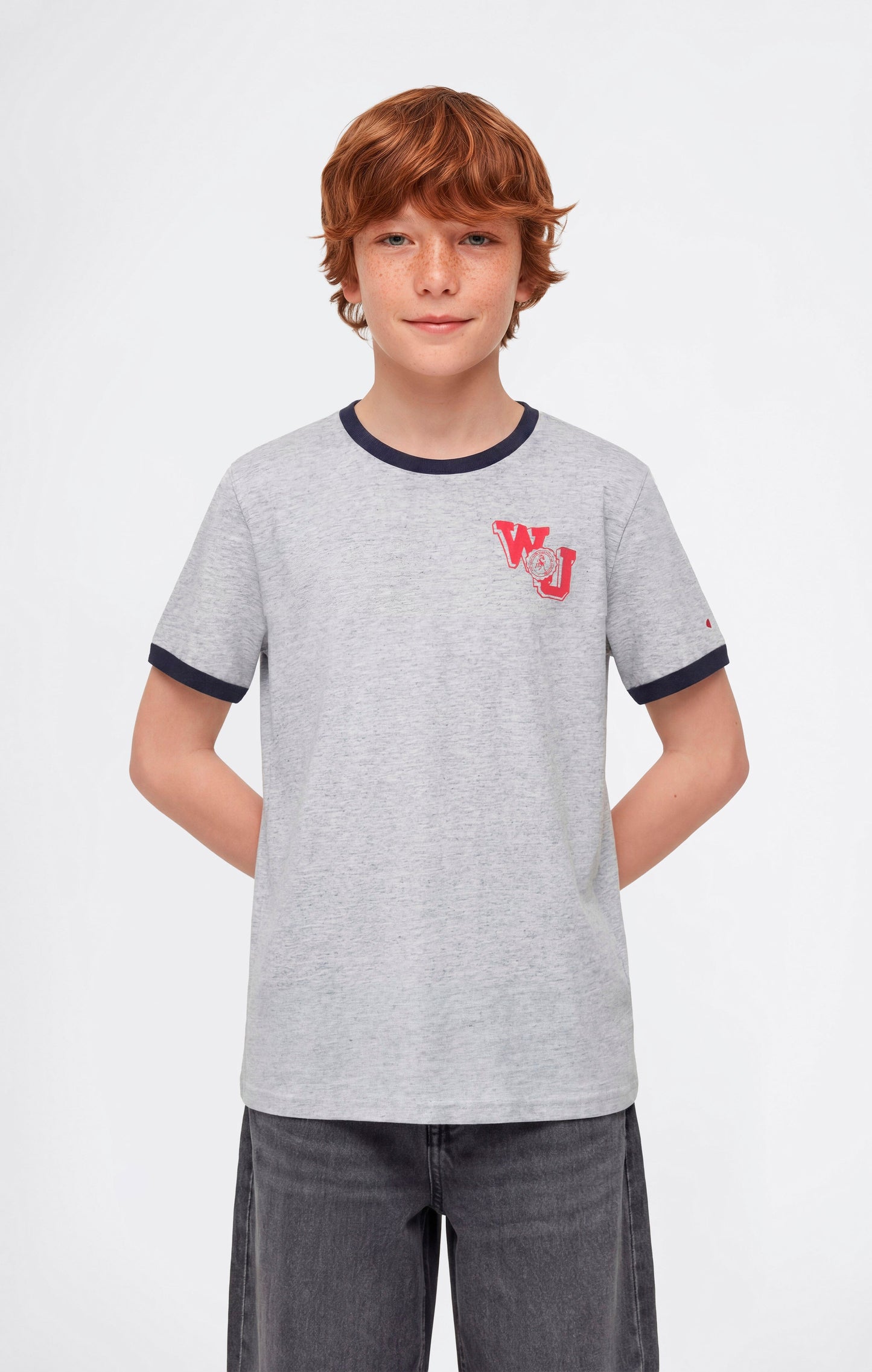 Boys' Ringer T-Shirt with Graphic