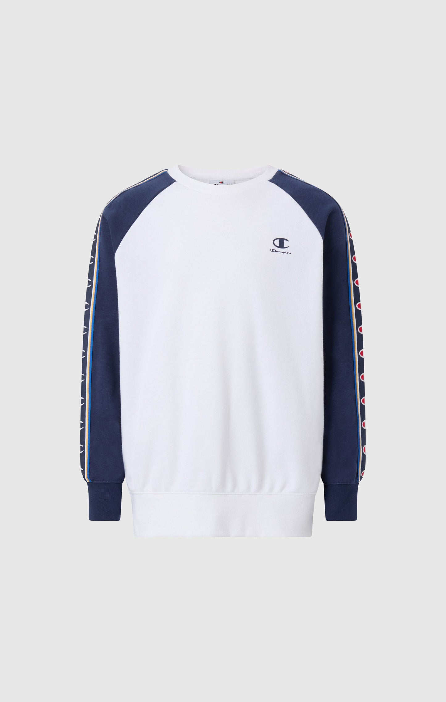 Jungen-Rundhalspullover mit C-Logo-Tape