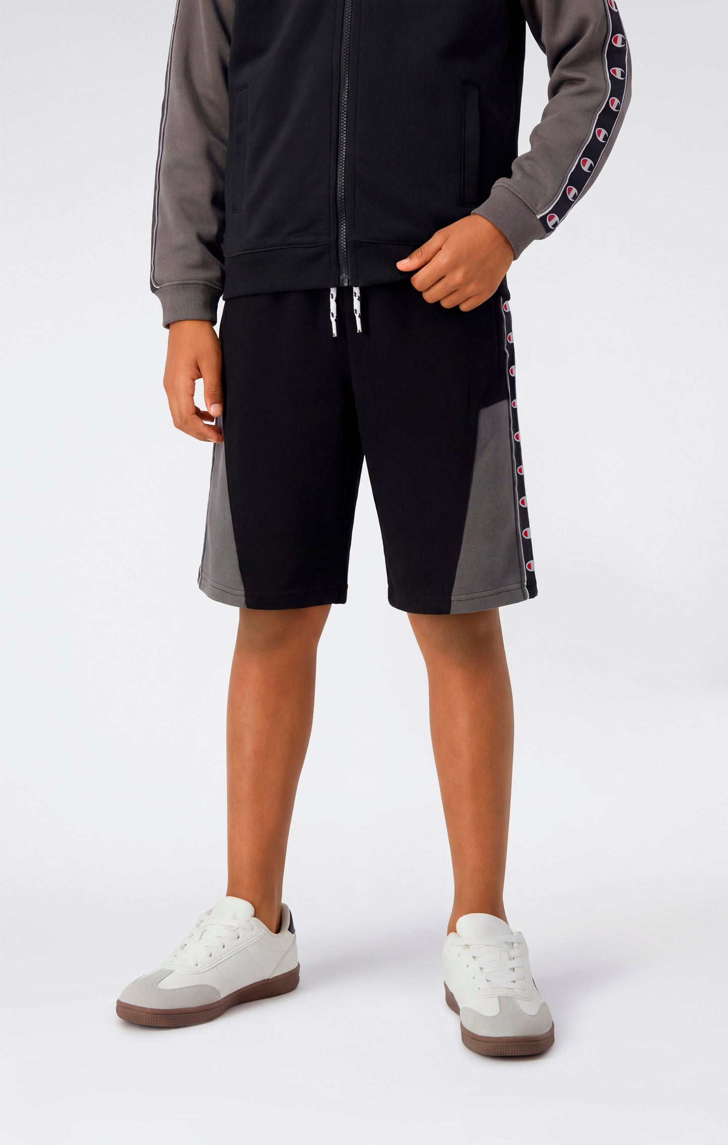 Boys' Bermuda Shorts with Tape Logo