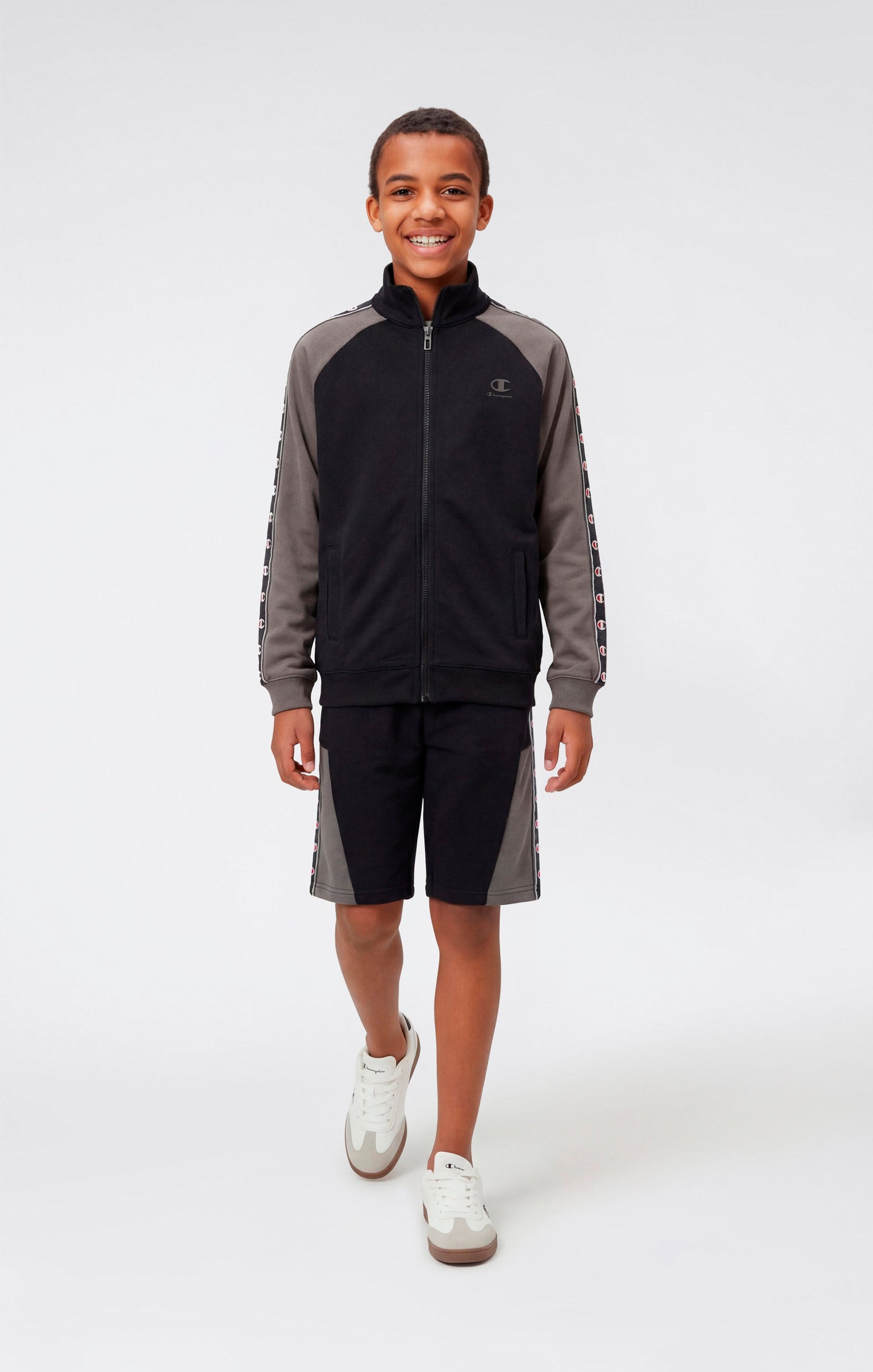 Boys' Bermuda Shorts with Tape Logo