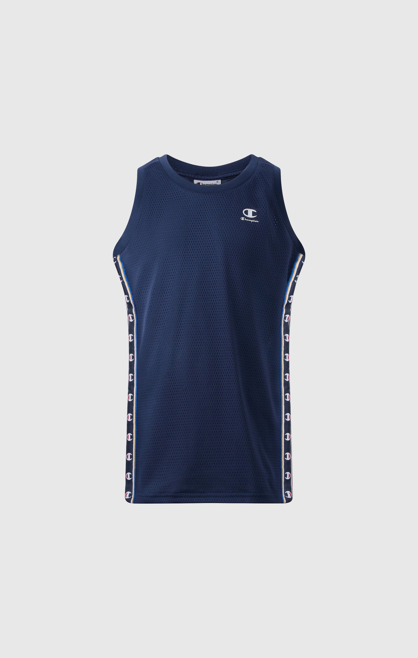 Boys' Mesh Tank with Tape Logo