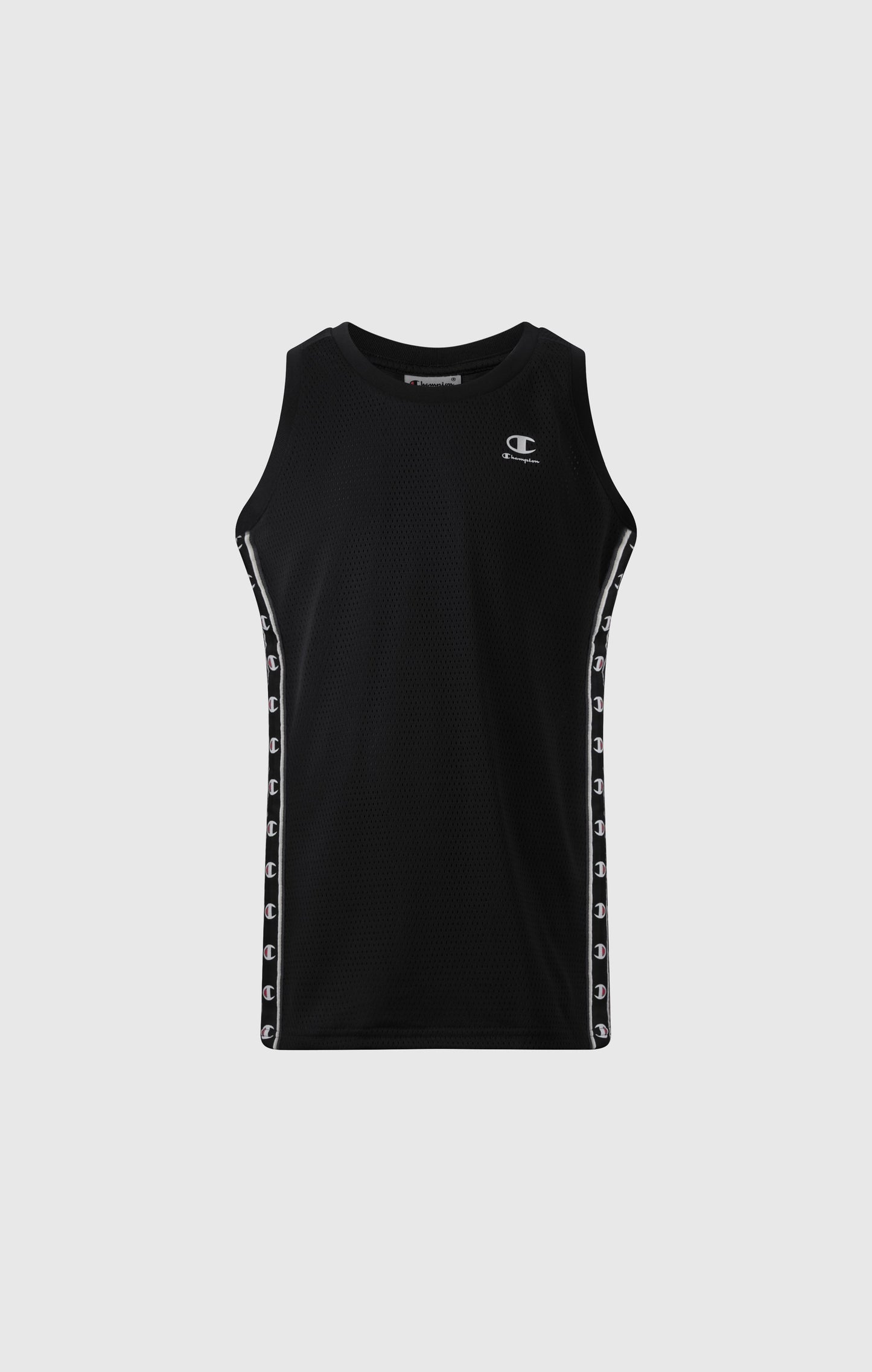 Boys' Mesh Tank with Tape Logo