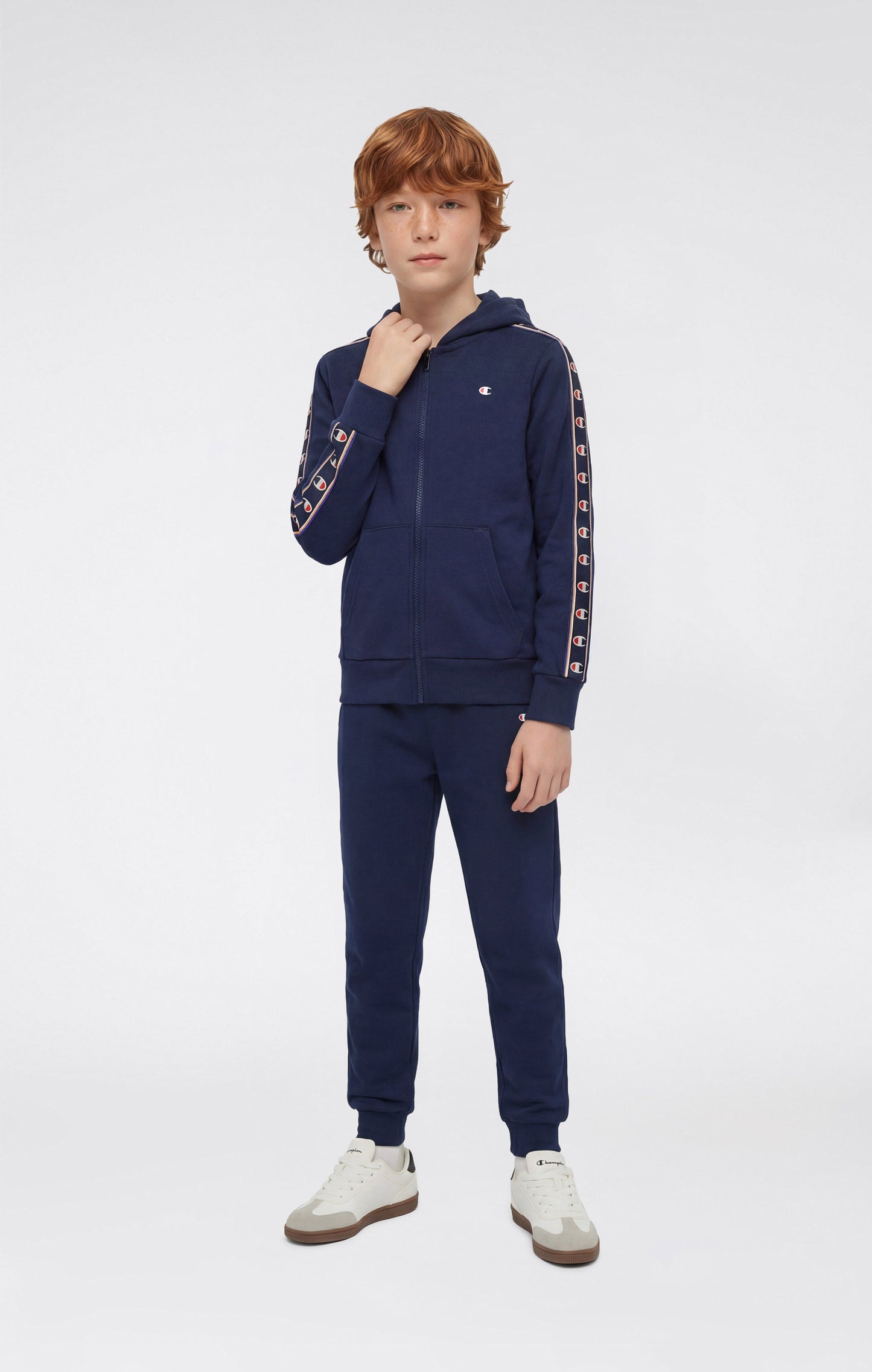 Boys' Hooded Full Zip Sweatshirt and Pants Tracksuit