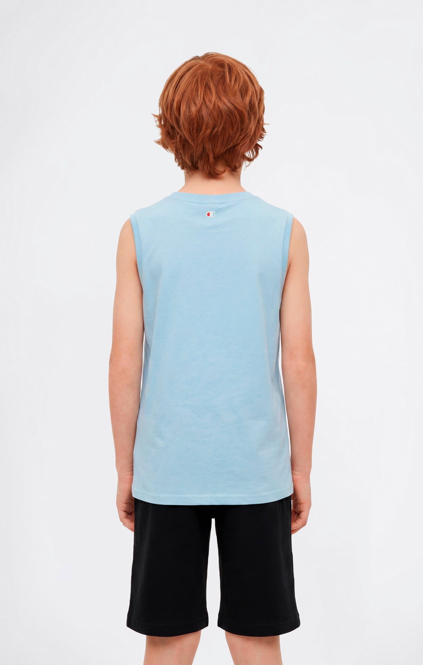 Boys' Tank Top with Maxi Printed Logo