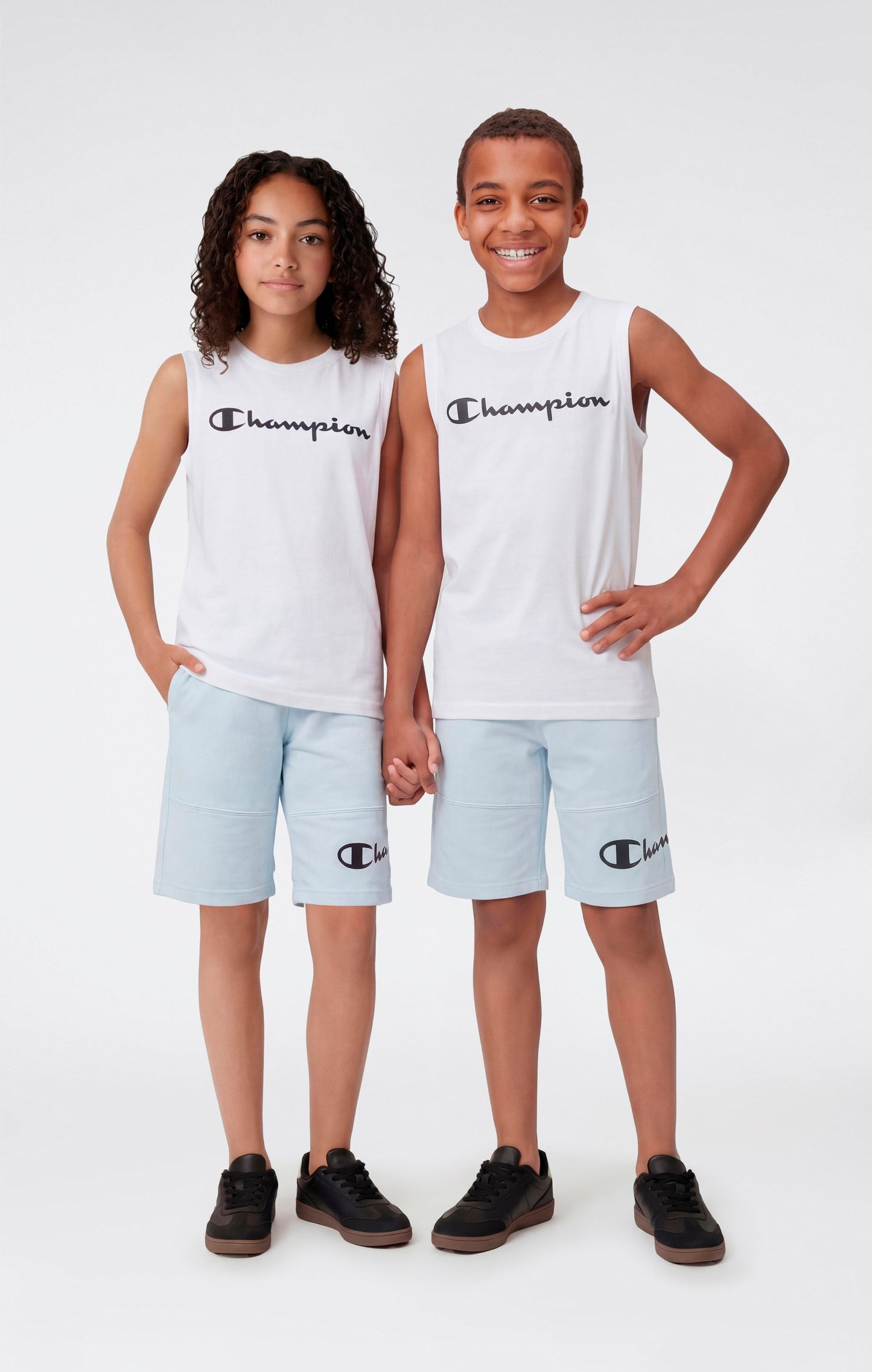 Boys' Tank Top with Maxi Printed Logo