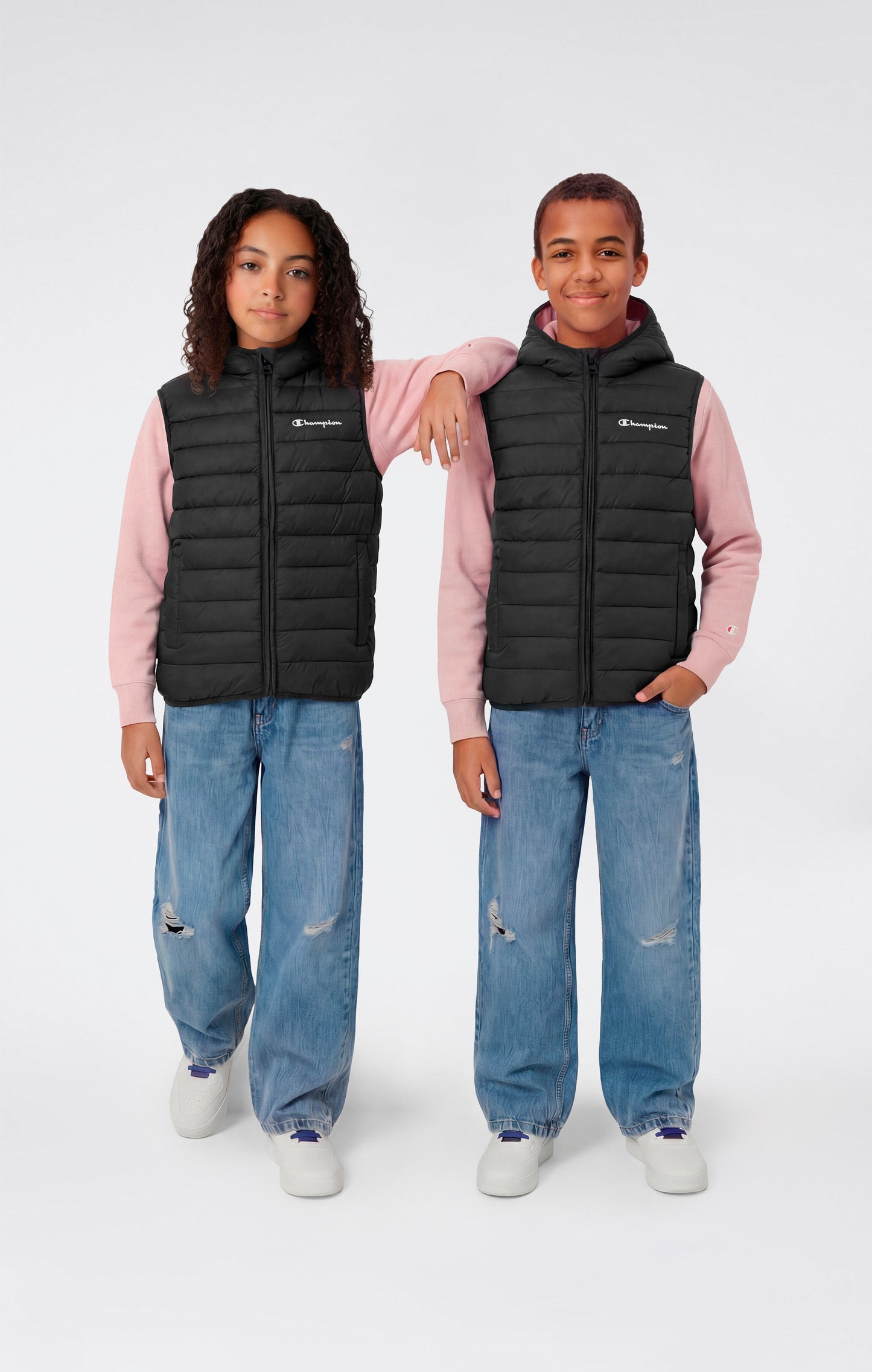 Boys' Padded Hooded Vest