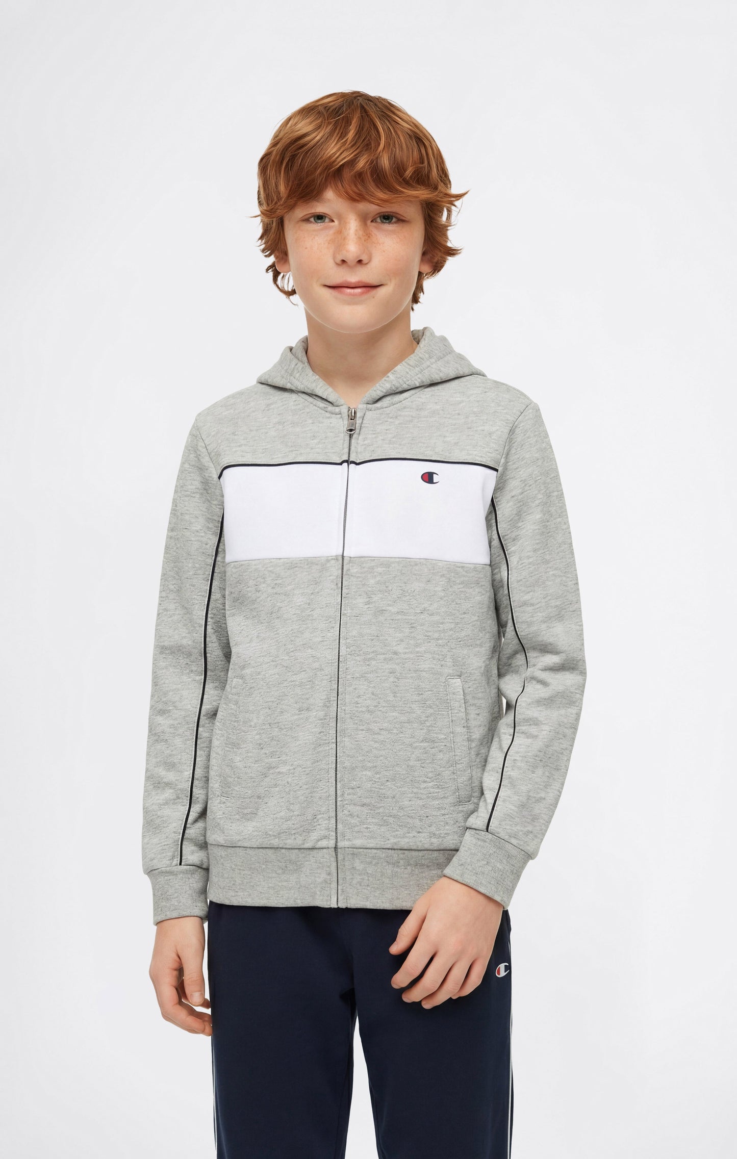 Boys' Hooded Full Zip Sweatshirt and Pants Tracksuit