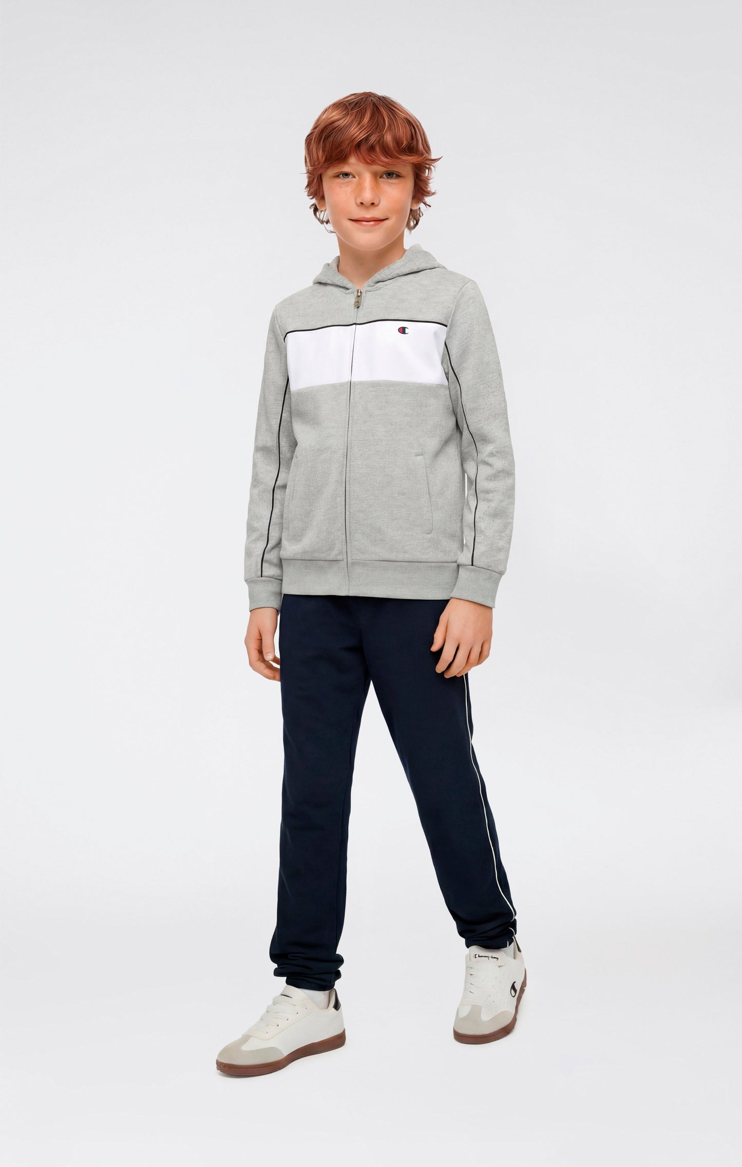 Boys' Hooded Full Zip Sweatshirt and Pants Tracksuit
