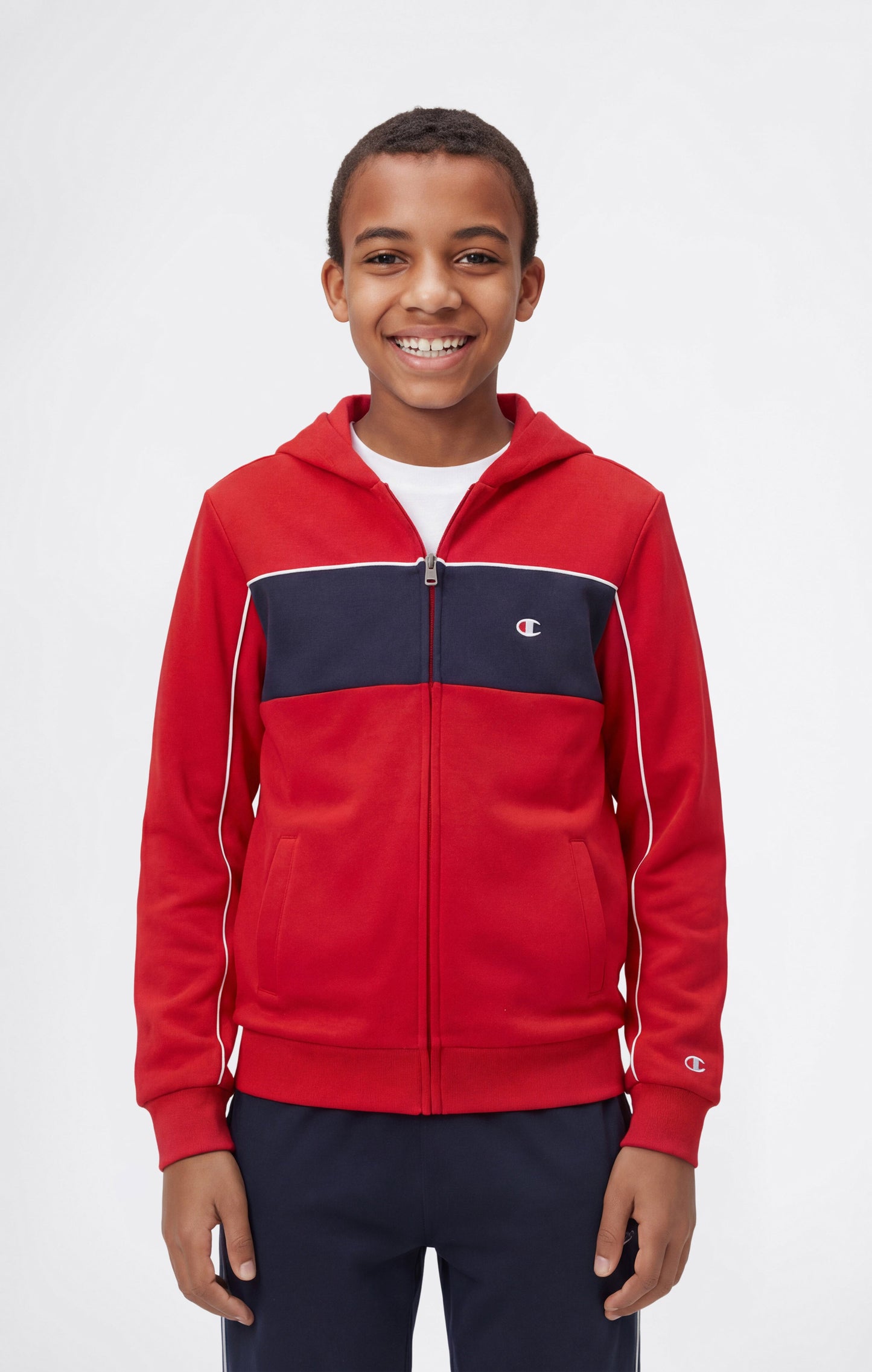 Boys' Hooded Full Zip Sweatshirt and Pants Tracksuit