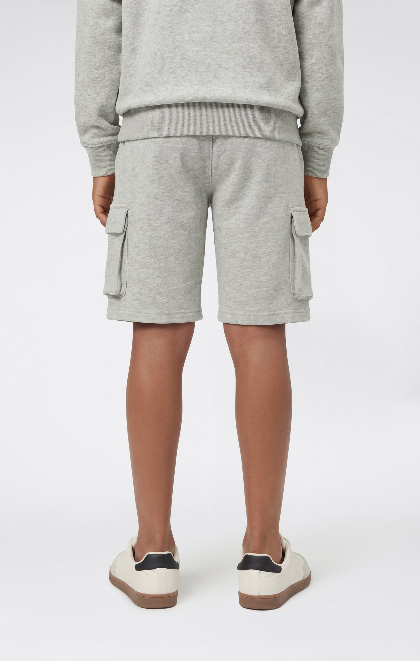 Boys' Cargo Shorts with Puff Print