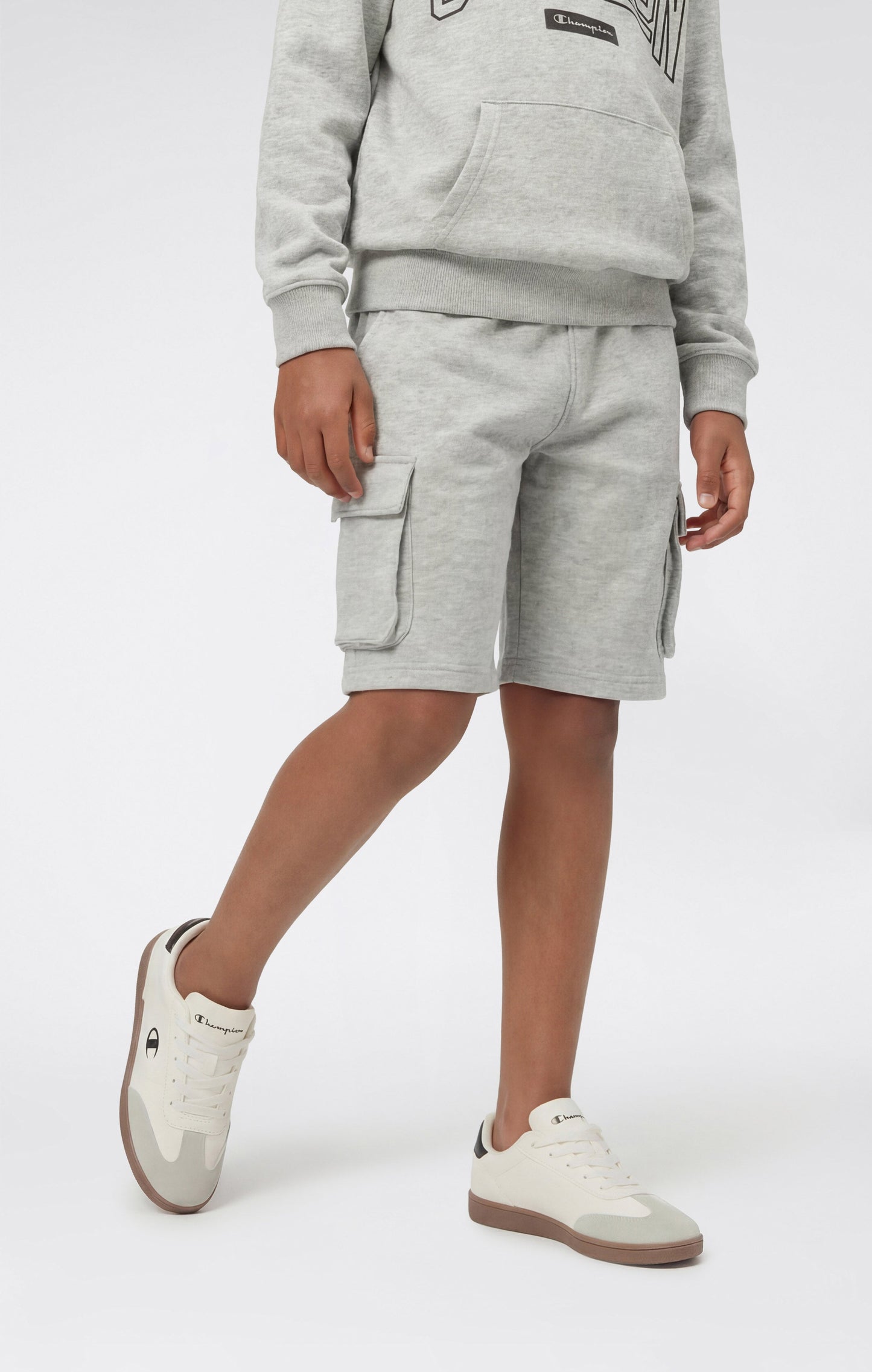 Boys' Cargo Shorts with Puff Print
