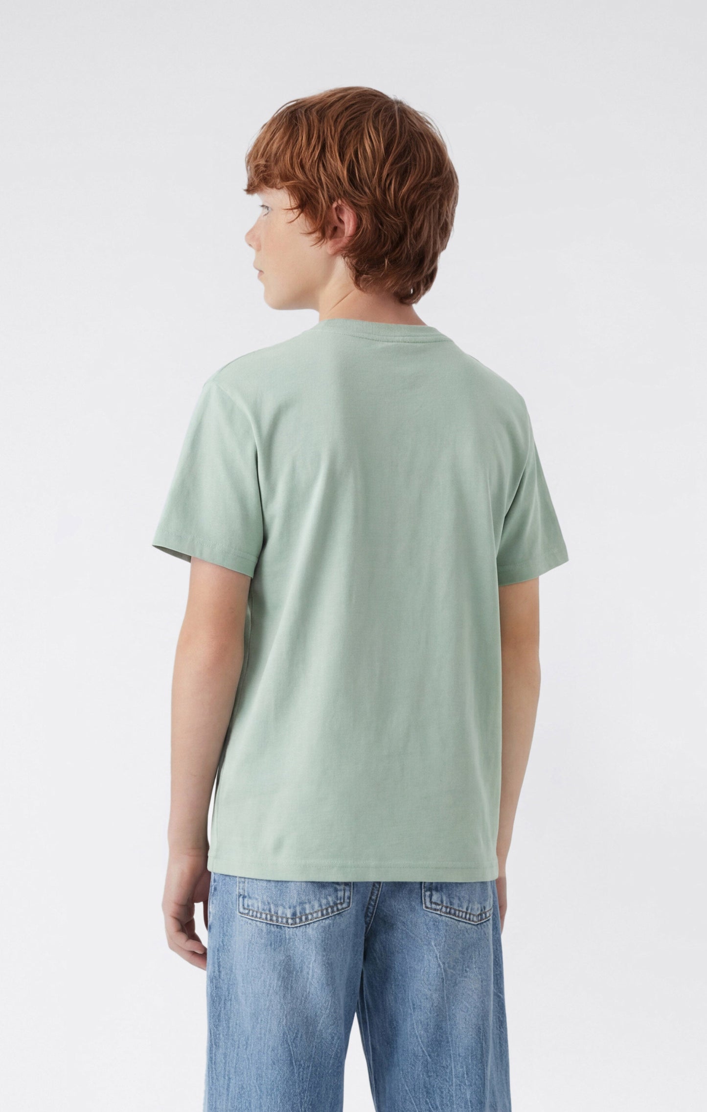 Boys' Crewneck T-shirt with Puff Print