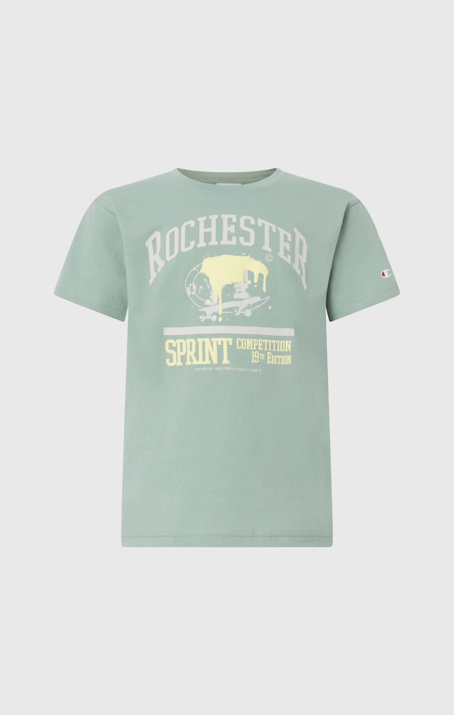Boys' Crewneck T-shirt with Puff Print