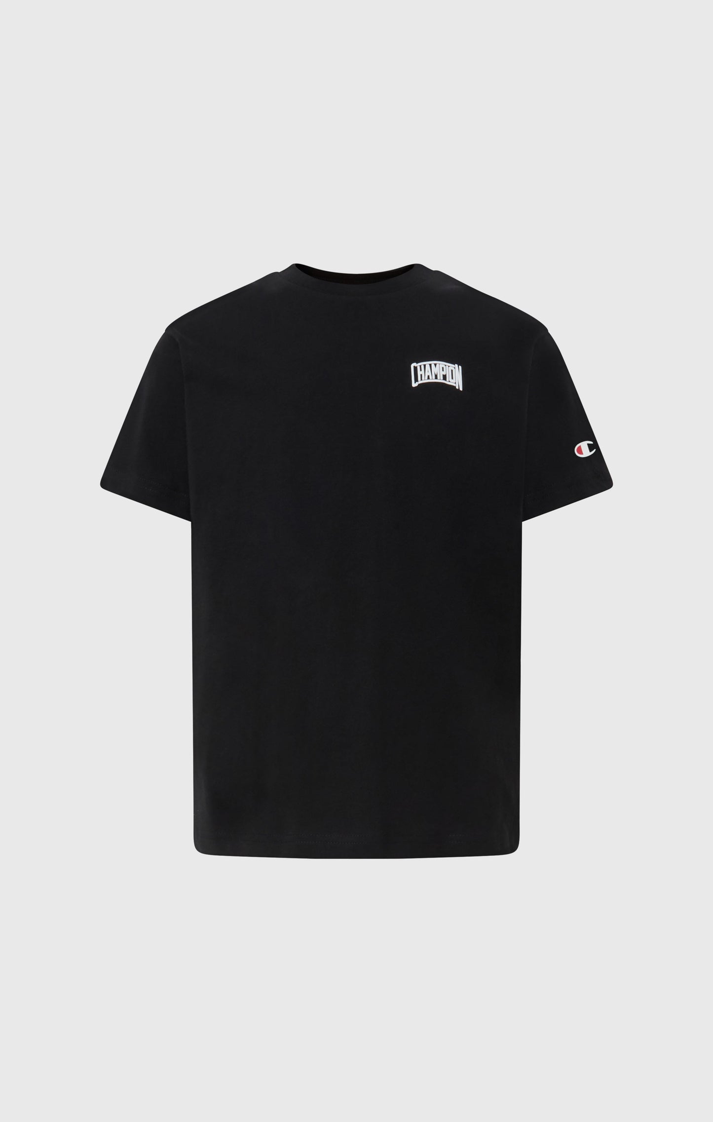 Jungen Rundhals-T-Shirt mit Puff-Print