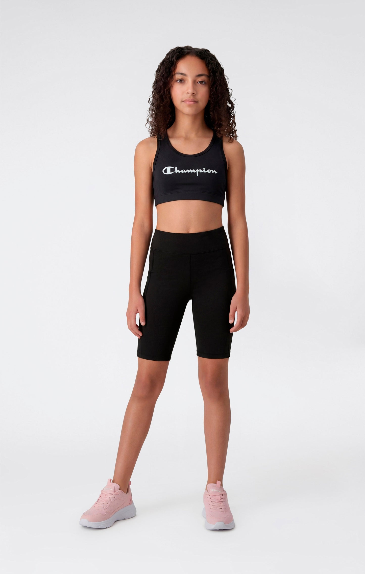 Girls' Stretch Fitted Shorts C-Tech