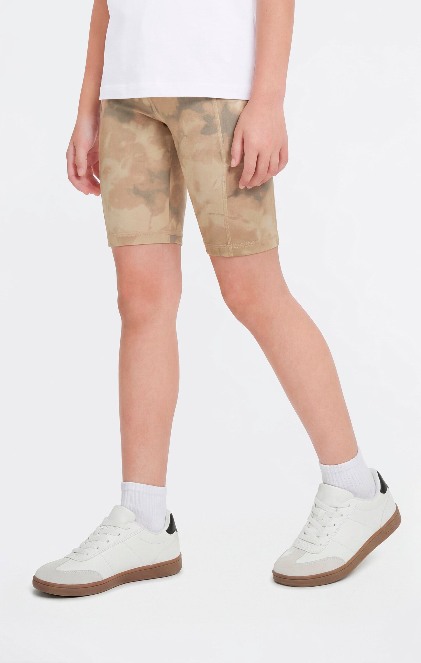 Girls' Stretch Fitted Shorts C-Tech
