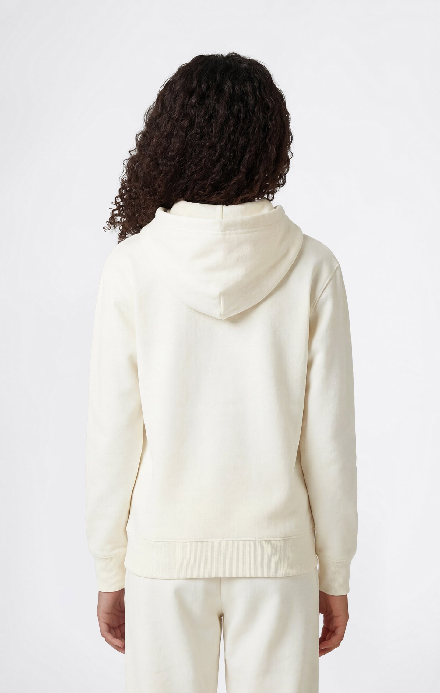 Girls' Lightweight Hooded Sweatshirt with Tonal Embroidered Maxi Logo Icons